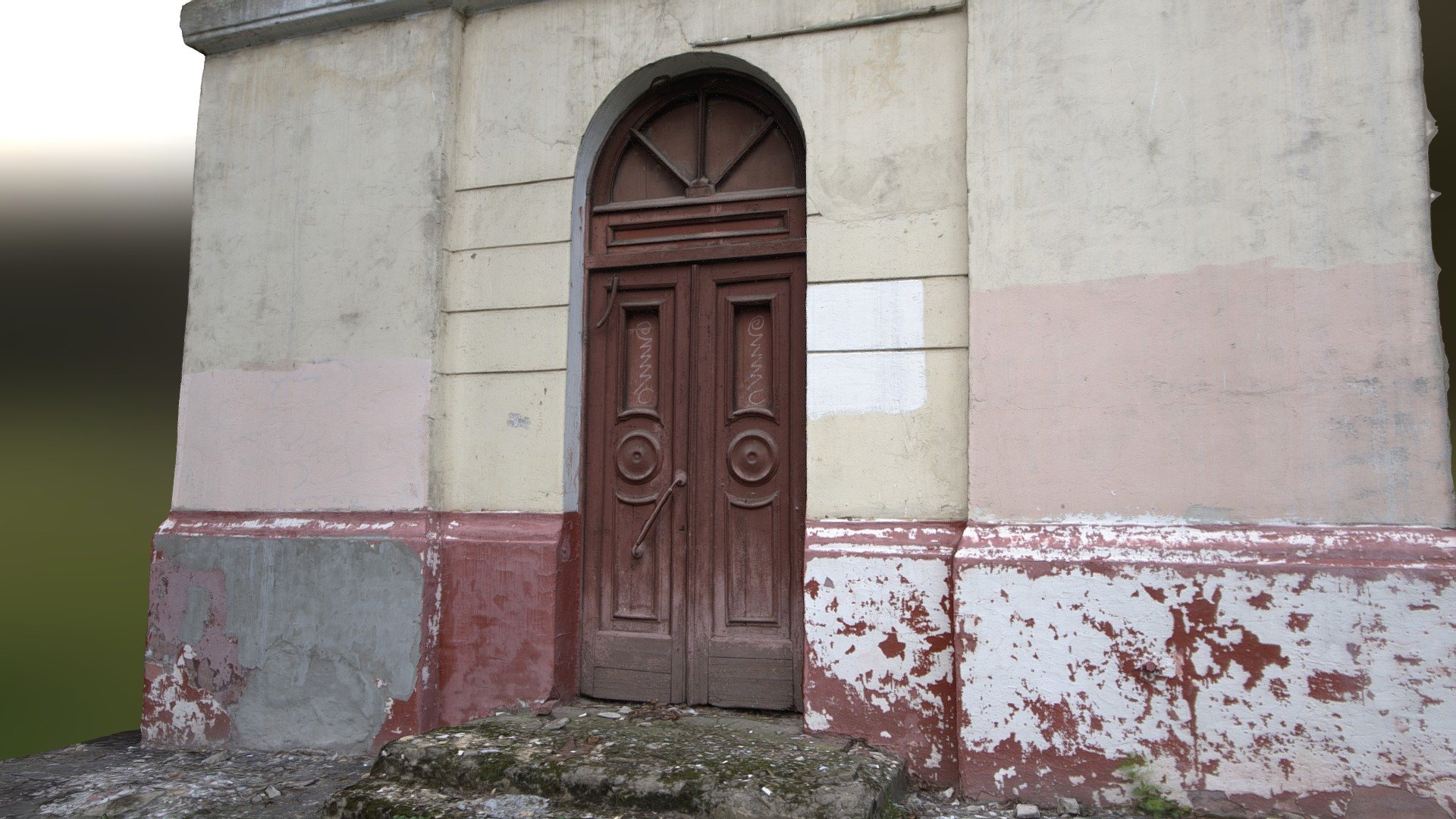 Brick Type 1951 House Entrance