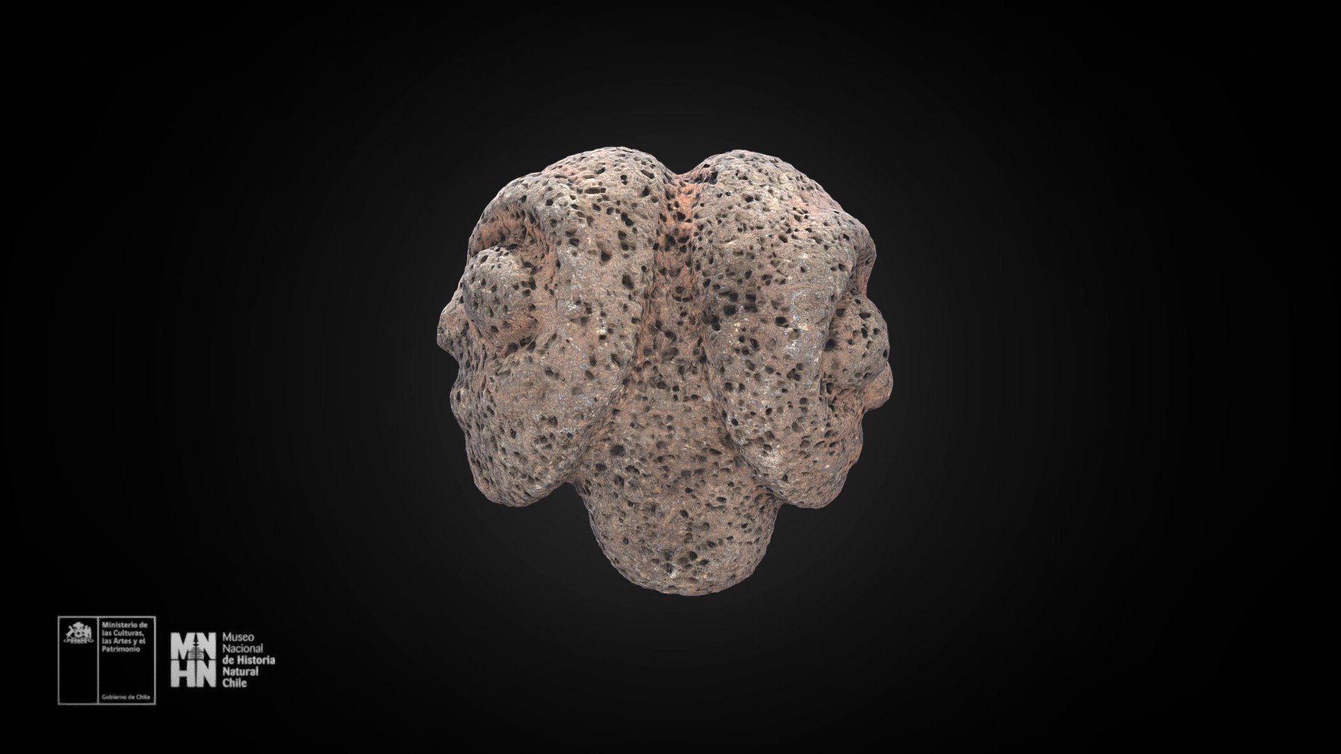 Cabeza bifronte de Rapa Nui