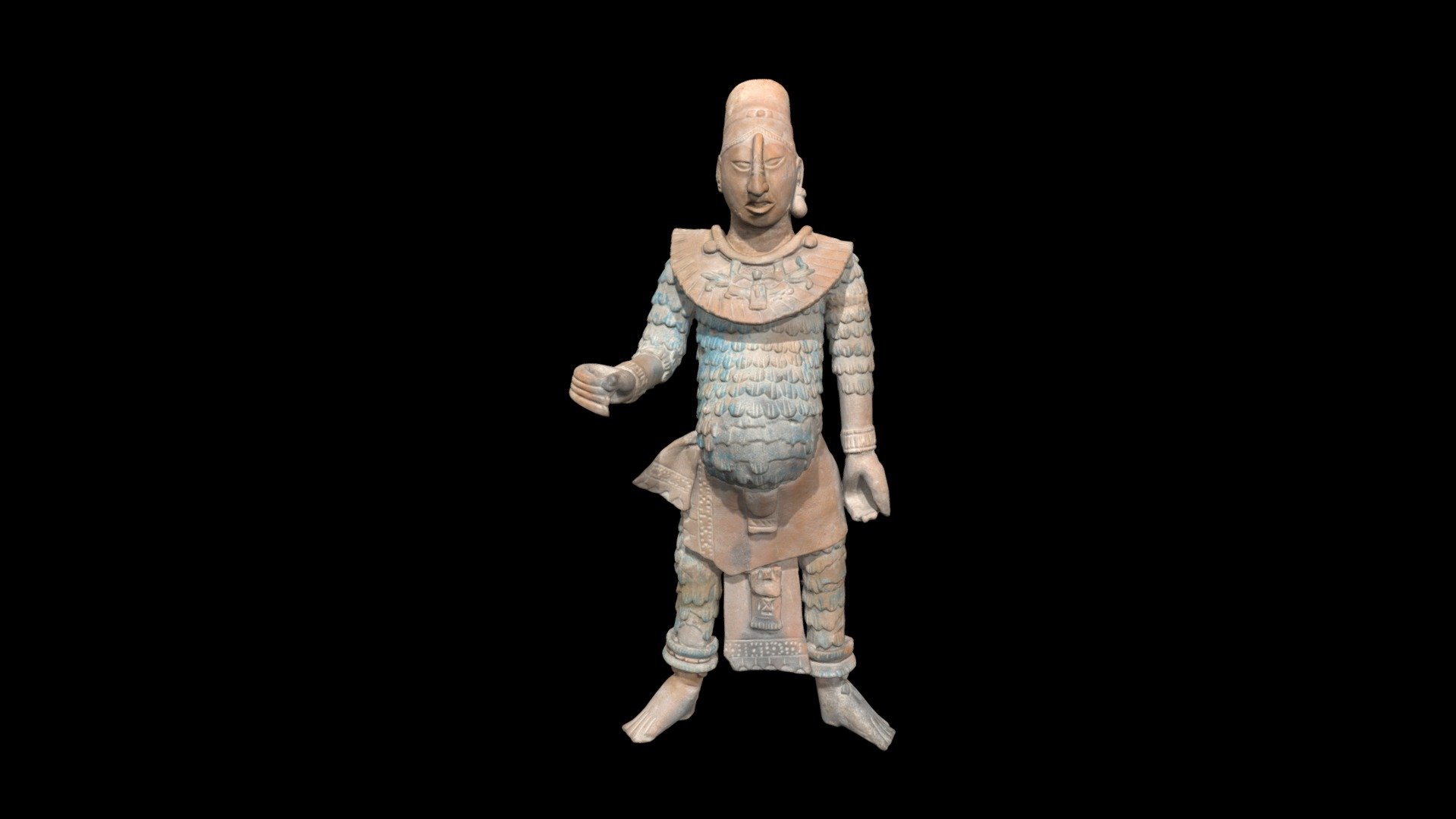 1963.93.a Warrior Figurine