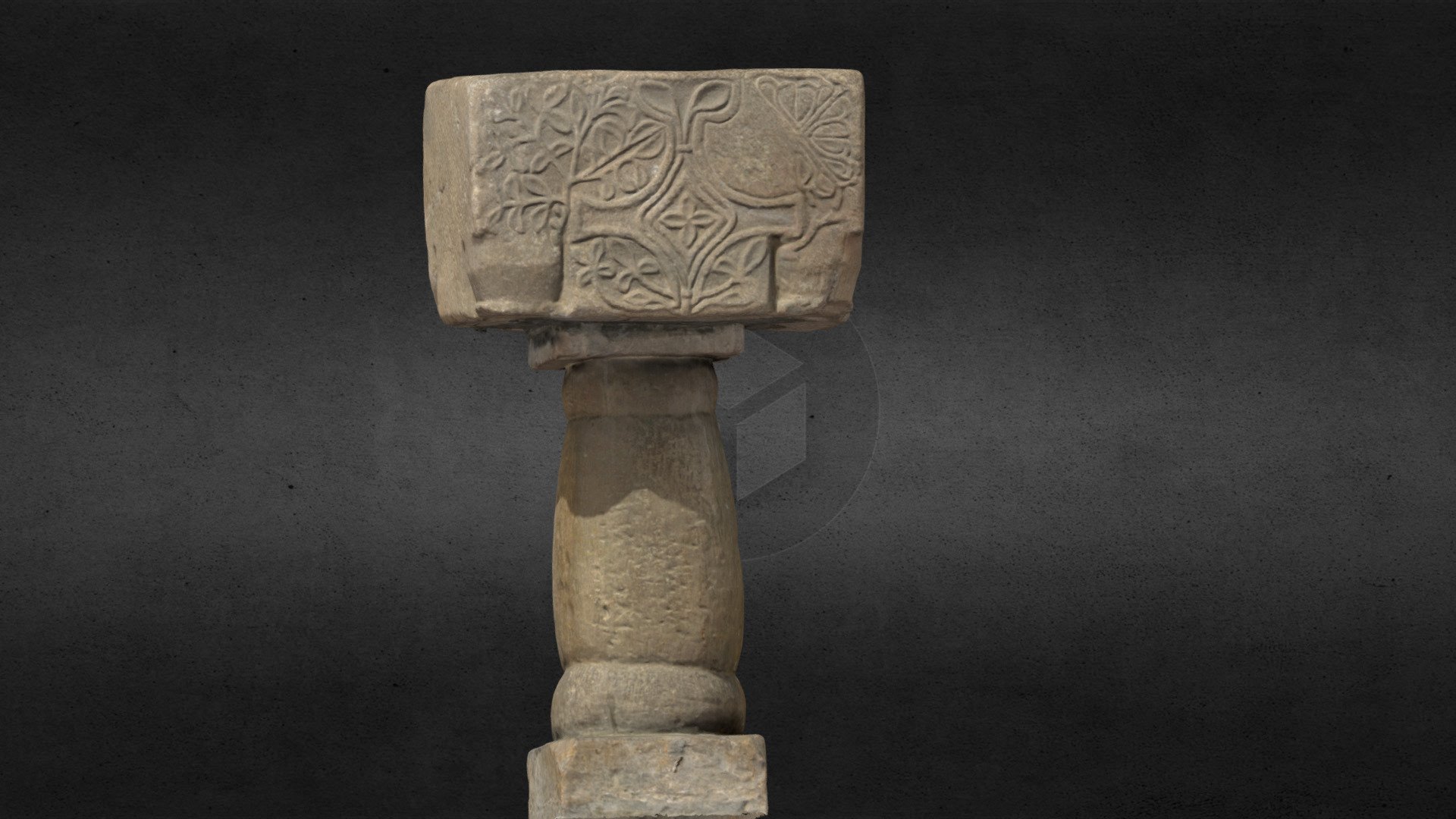 13th Century Retangular Font - Killaloe