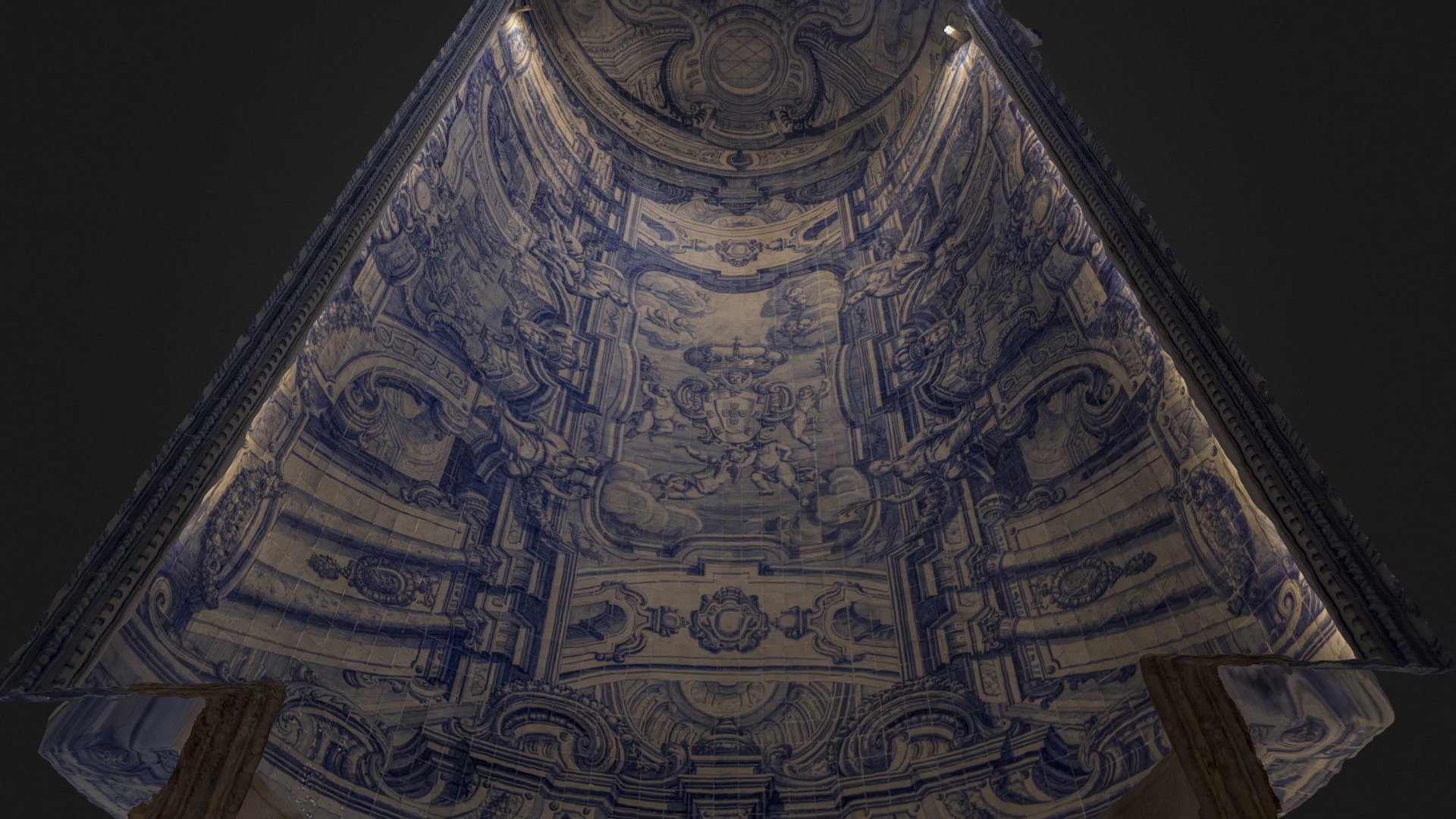 Fort St. Philip's Chapel Ceiling