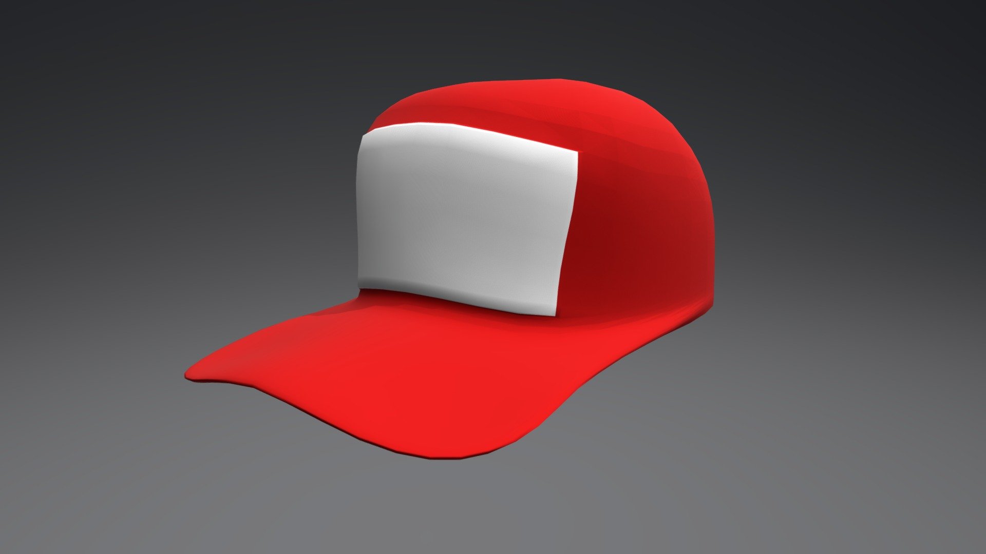 Trucker Hat Red (Toon)