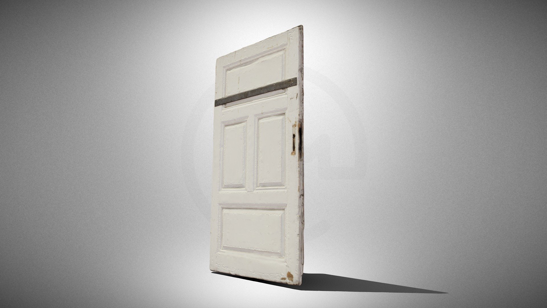 Wooden interior door from the house of Kluger