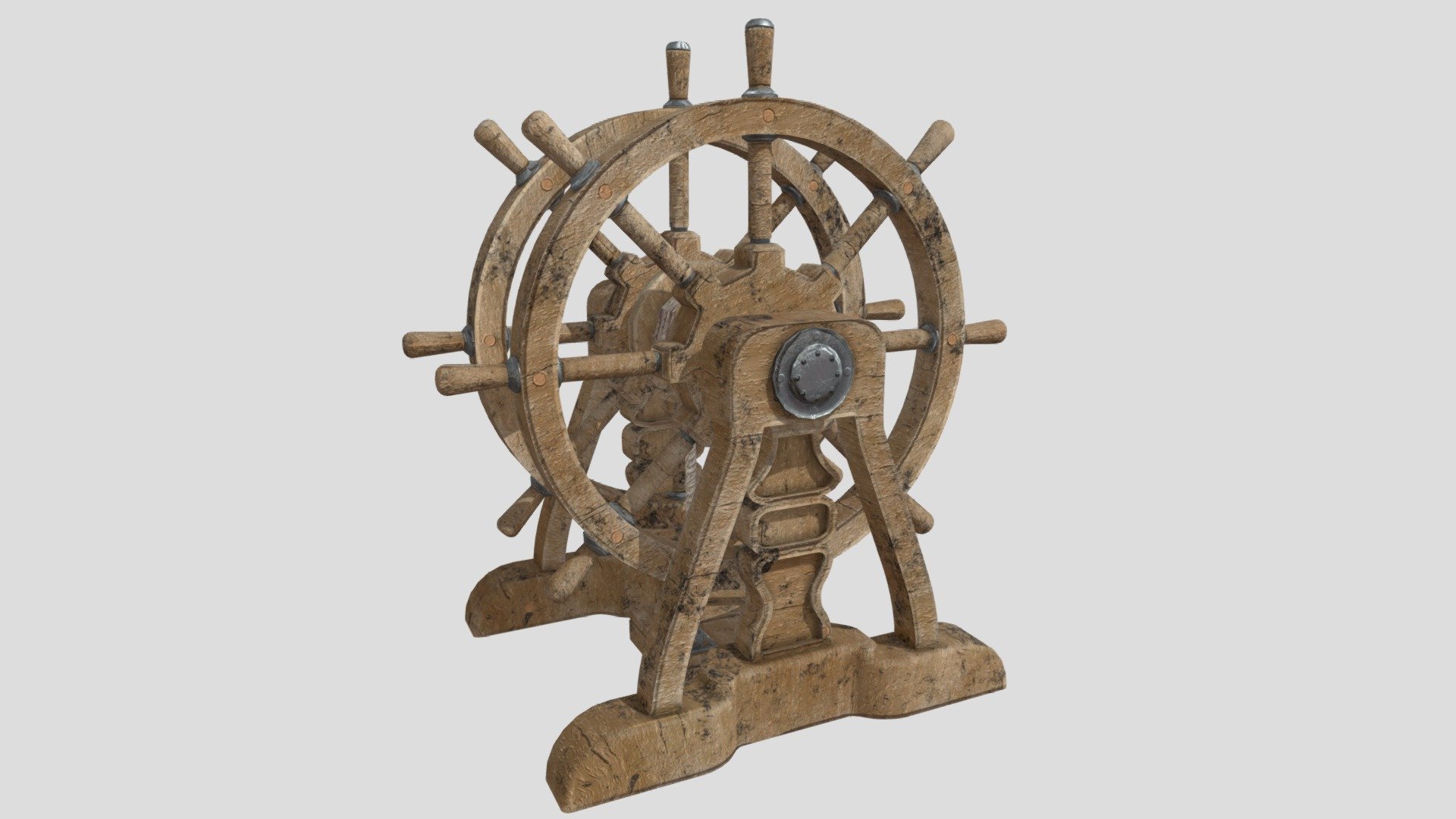 Ship Steering Wheel