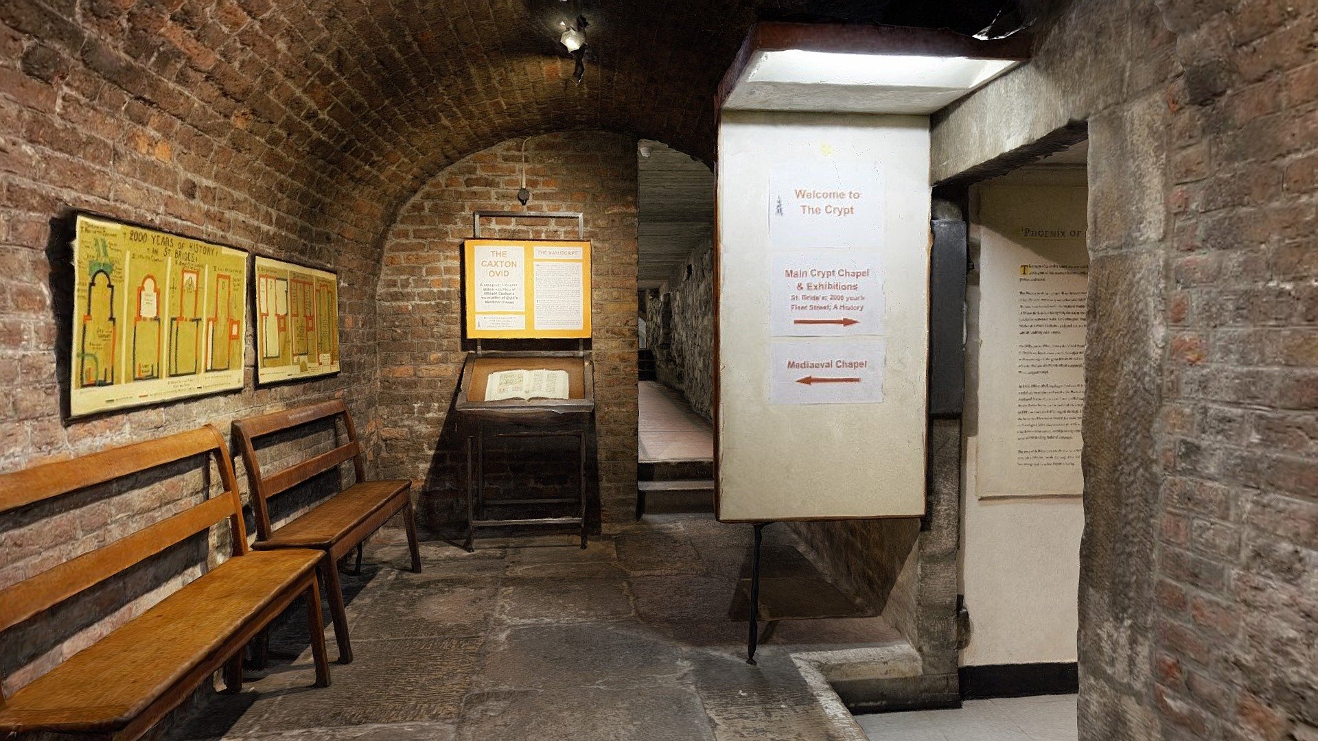 St Bride's Crypt Museum