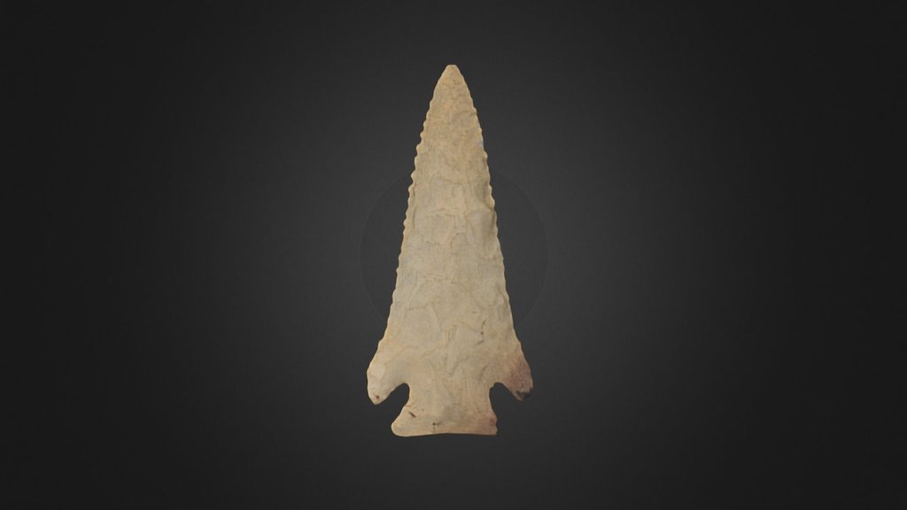 Kirk Corner-Notched Spear Point (2472a1201)