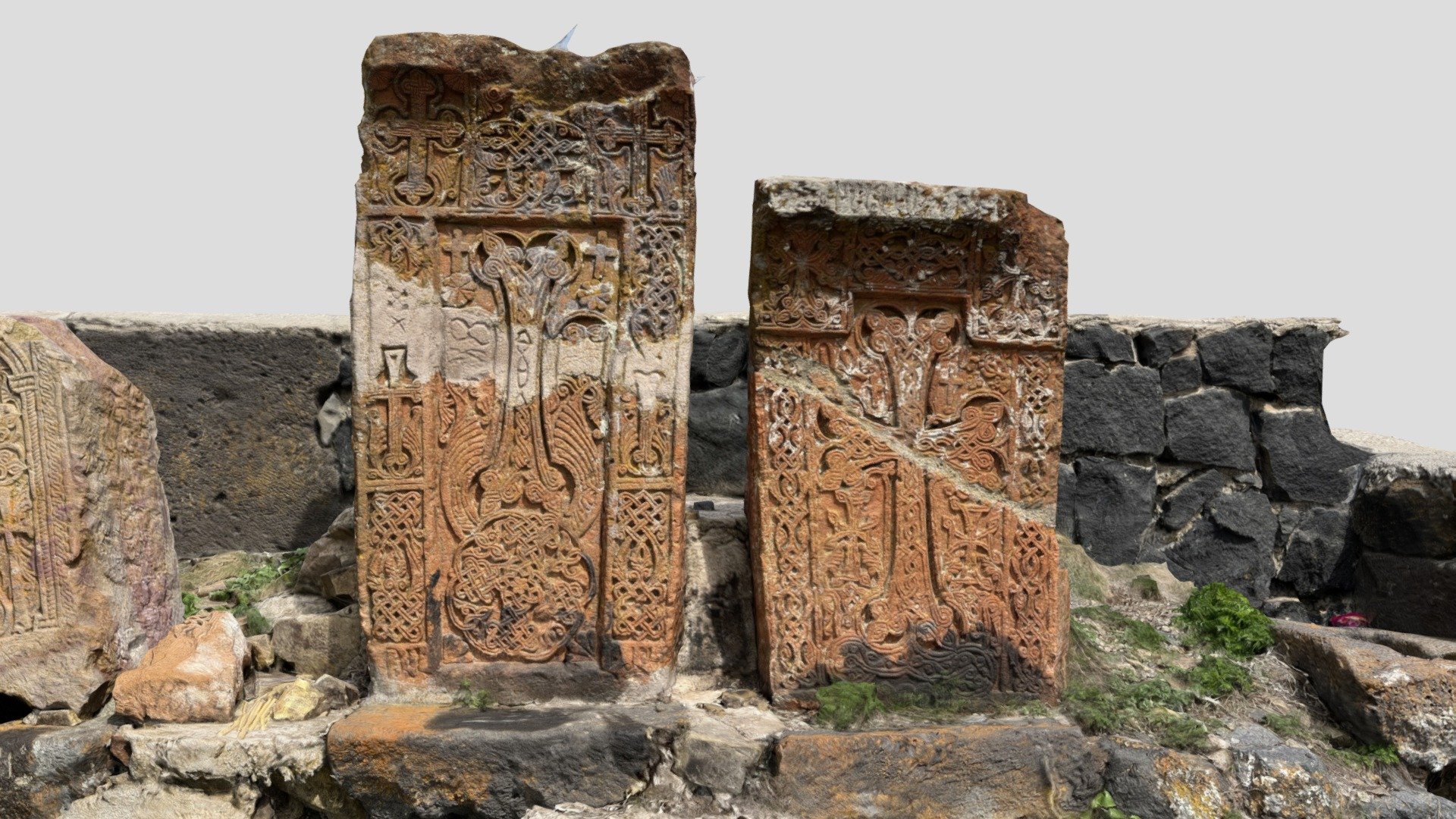 Set of Khachkars - Lake Sevan, Armenia