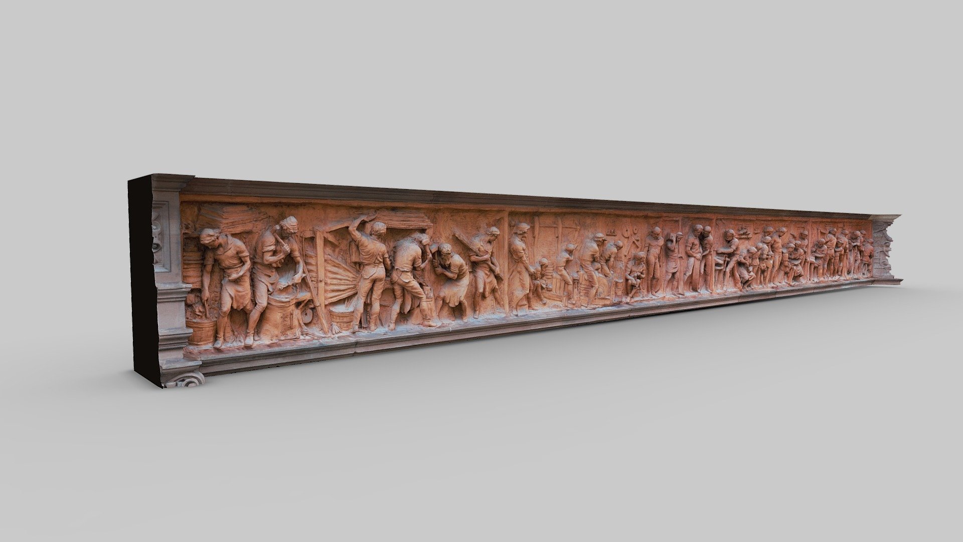 Cutlers Hall Creswick Frieze