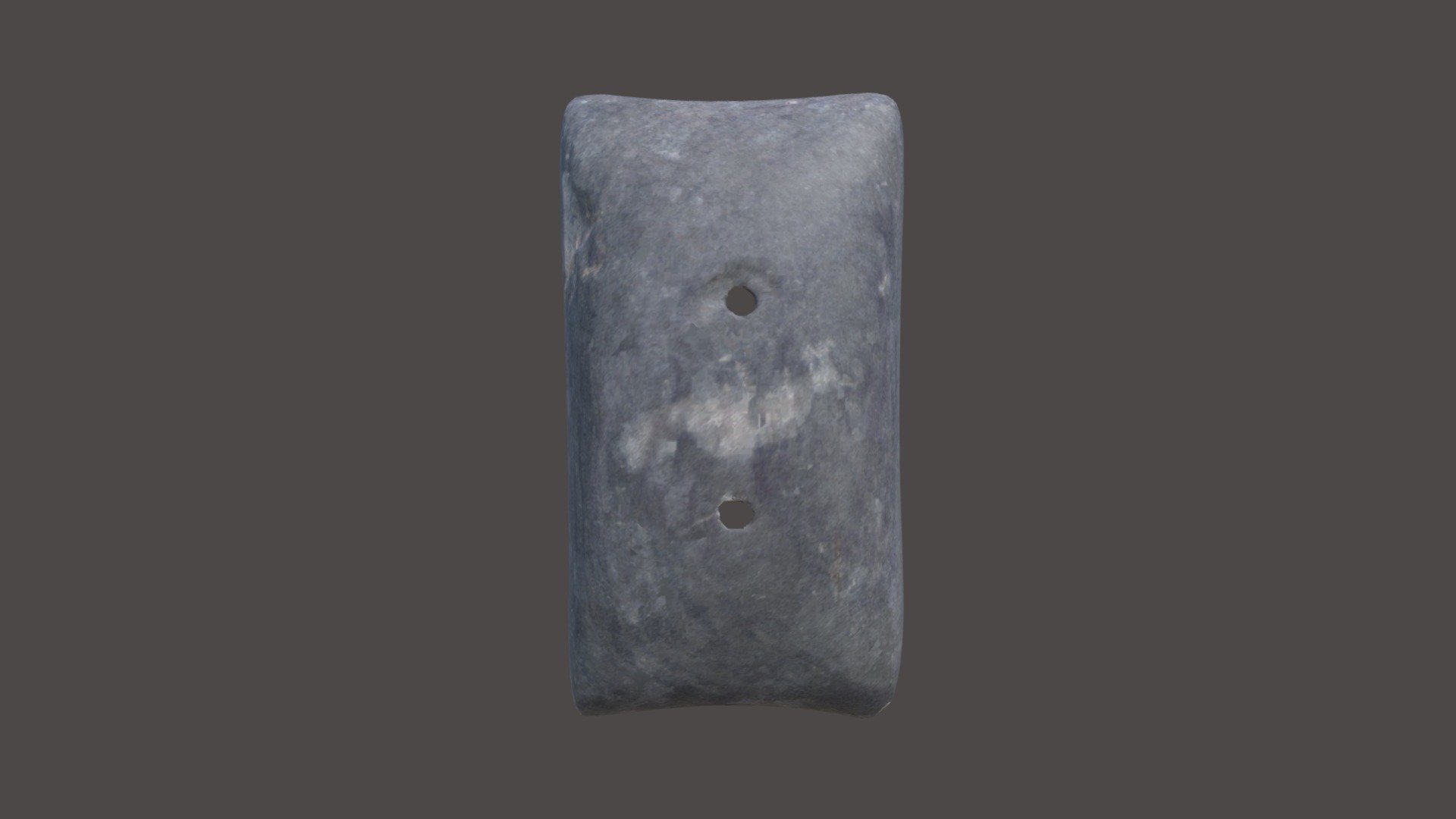 FR048, Middle Woodland, keeled gorget