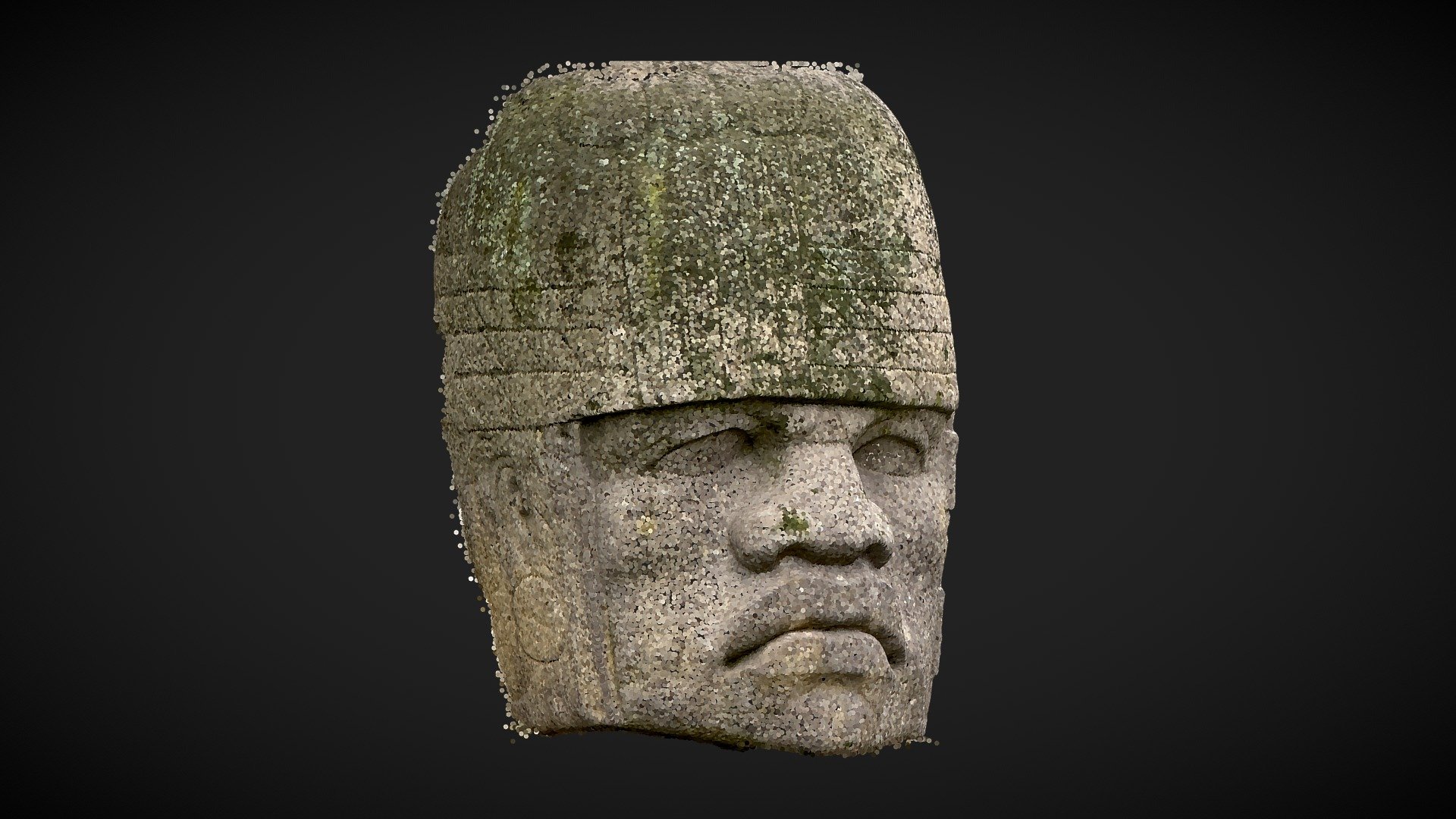 Colossal Head 4 (replica) ::Pointcloud::