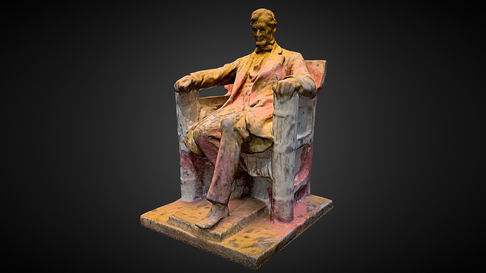 Lincoln Memorial Sketch Model