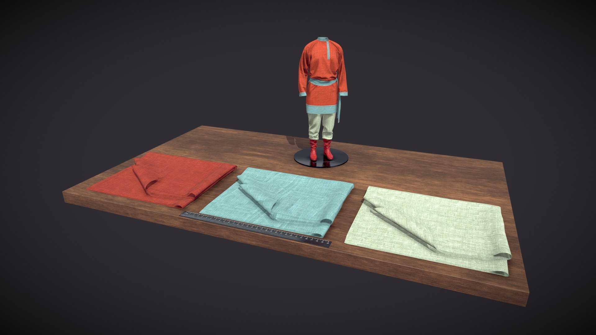 Textiles: Raek’s costume
