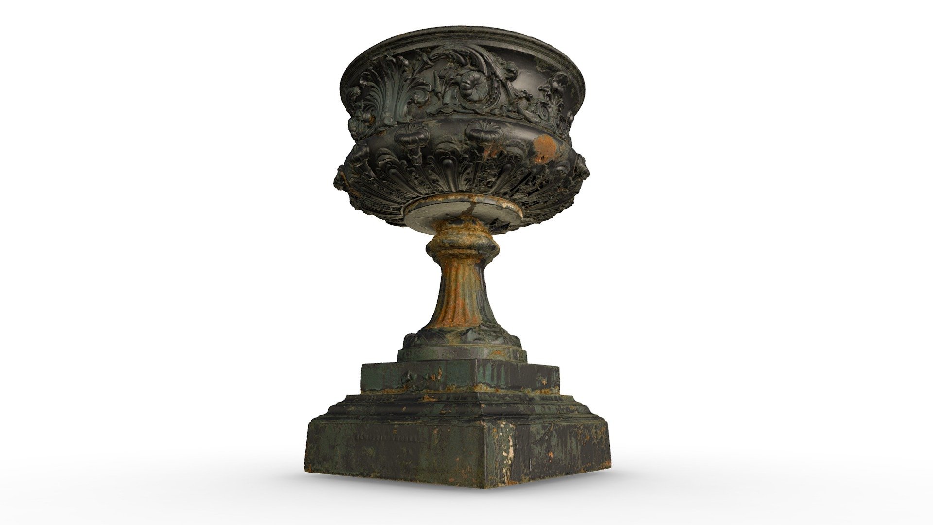 Ornamental urn planter