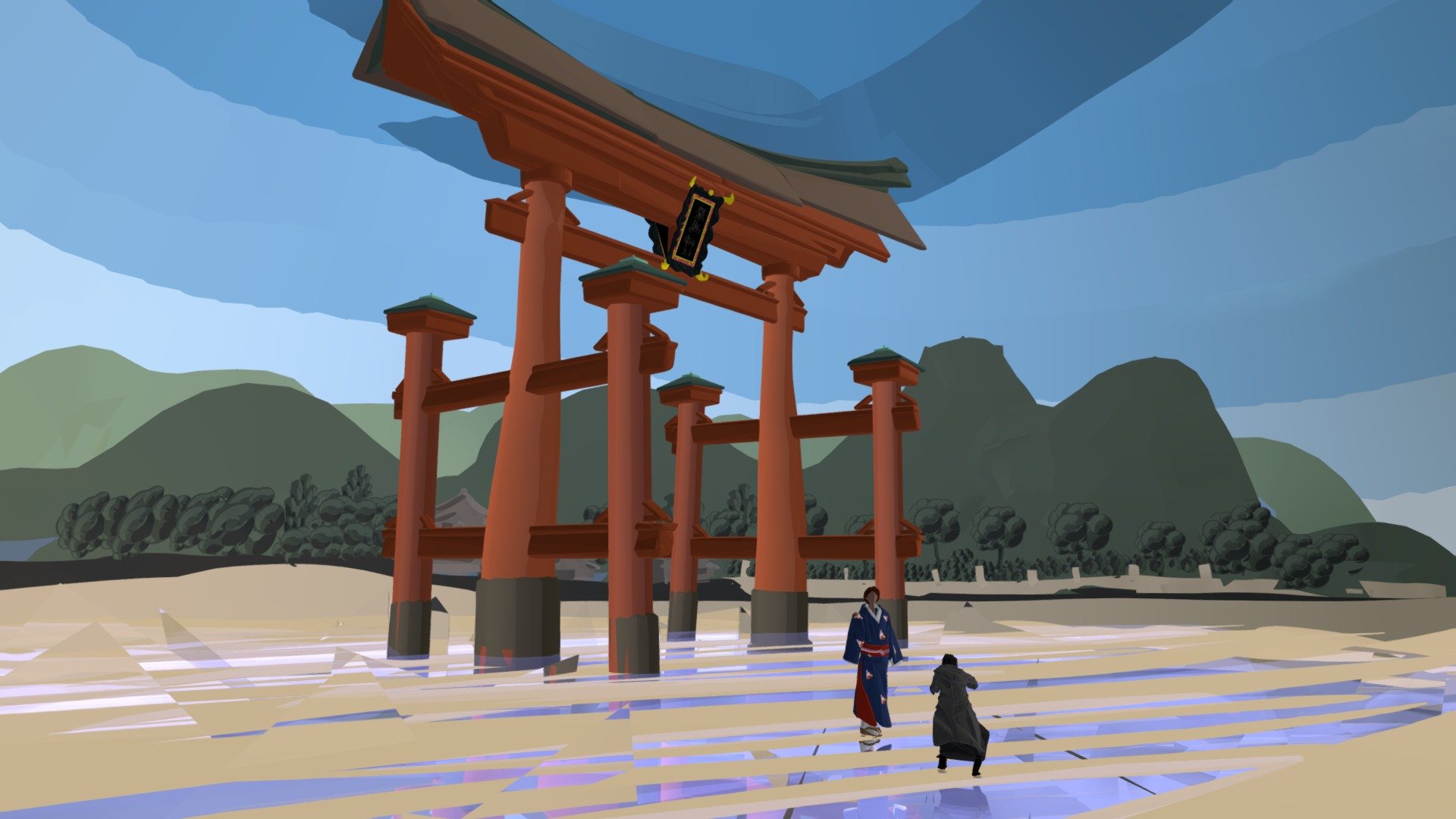 Torii of Itsukushima Shrine