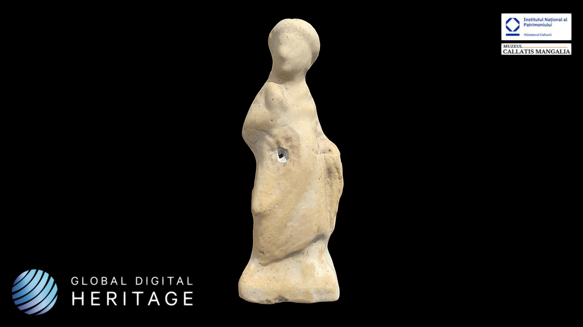 Ceramic statuette