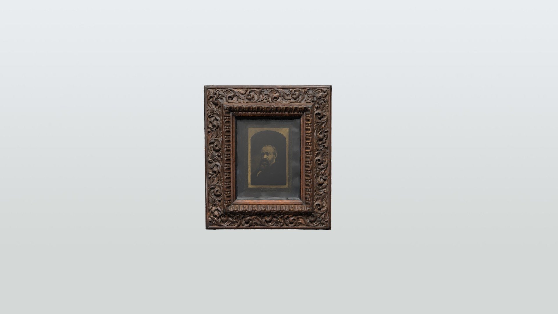 Framed Engraved Plate - Preview