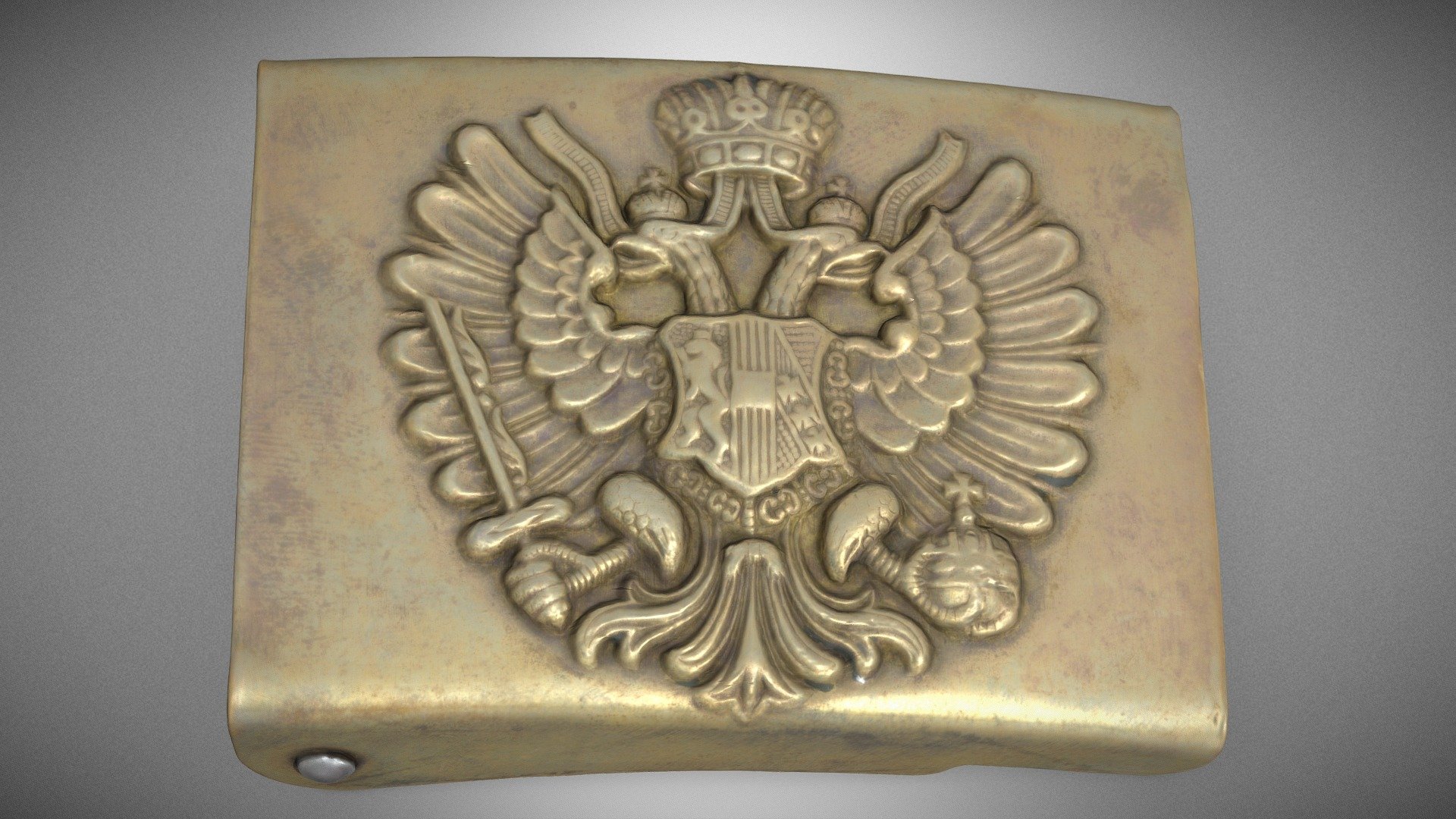 Military belt buckle – model M.1910