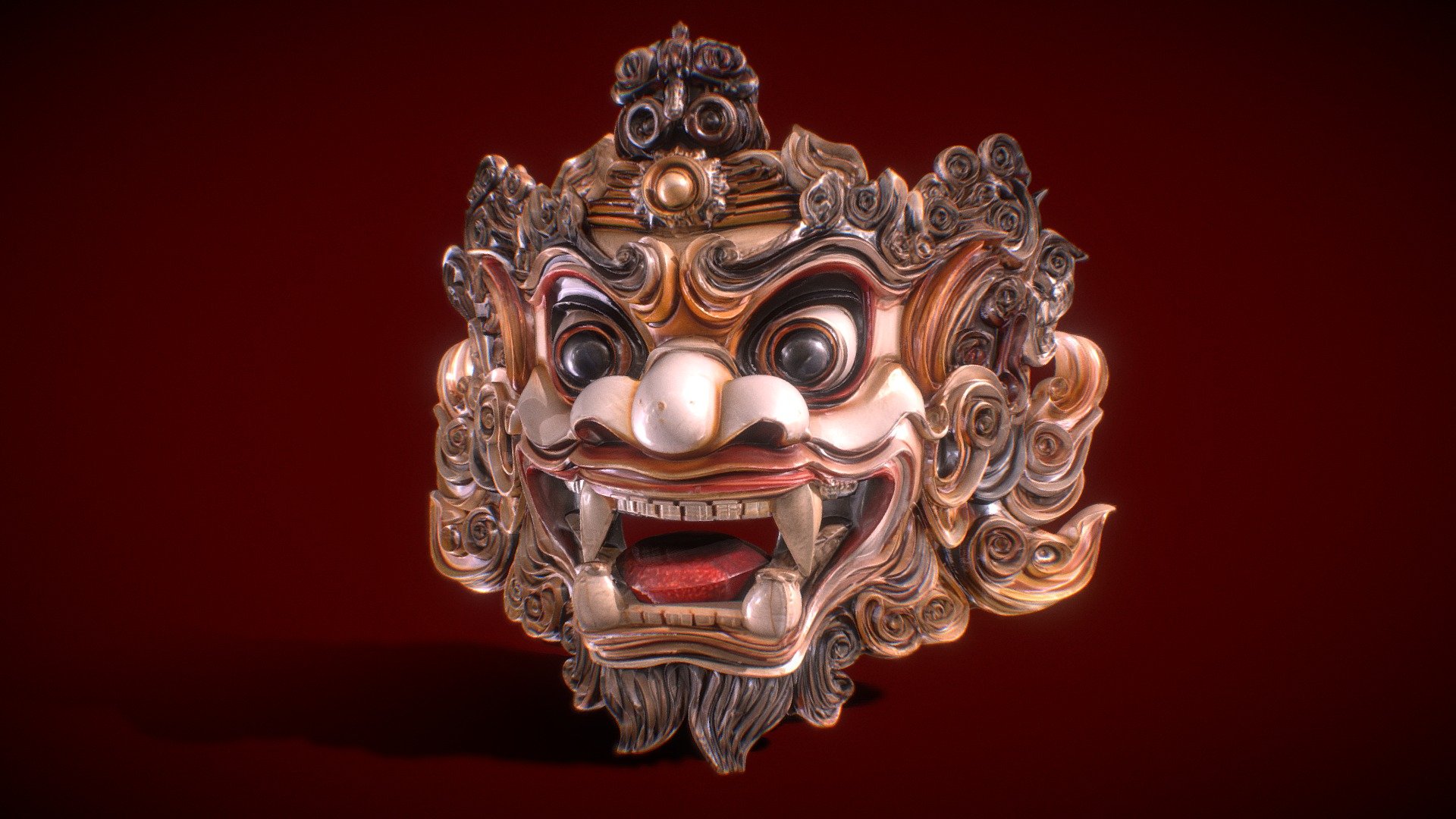 Balinese Barong Mask
