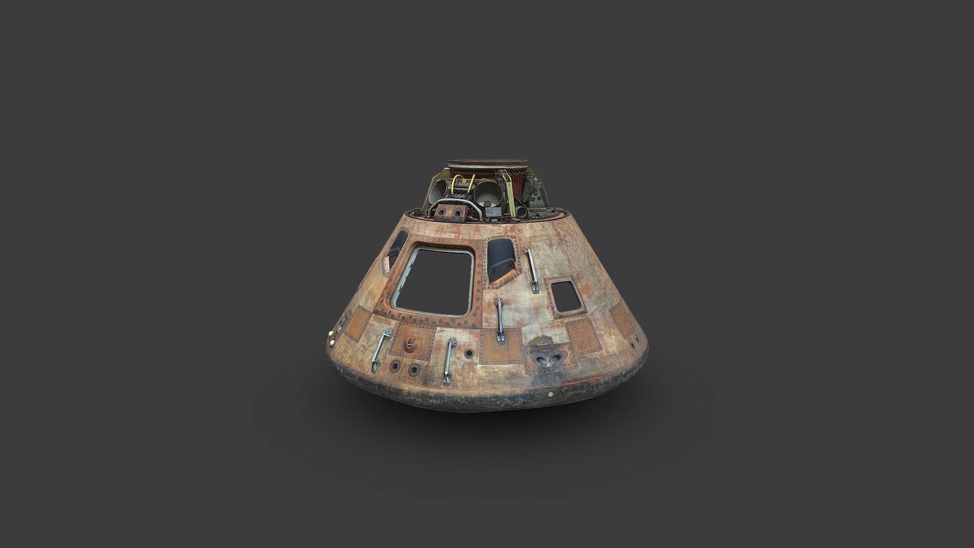 Apollo 11 Command Module Exterior