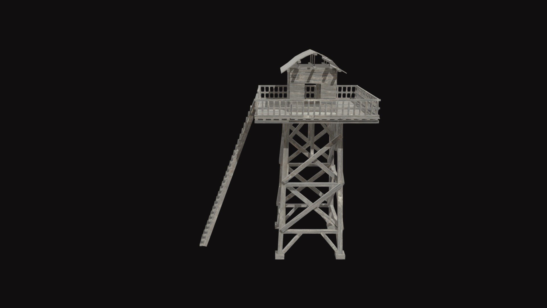 Medieval Wood Tower