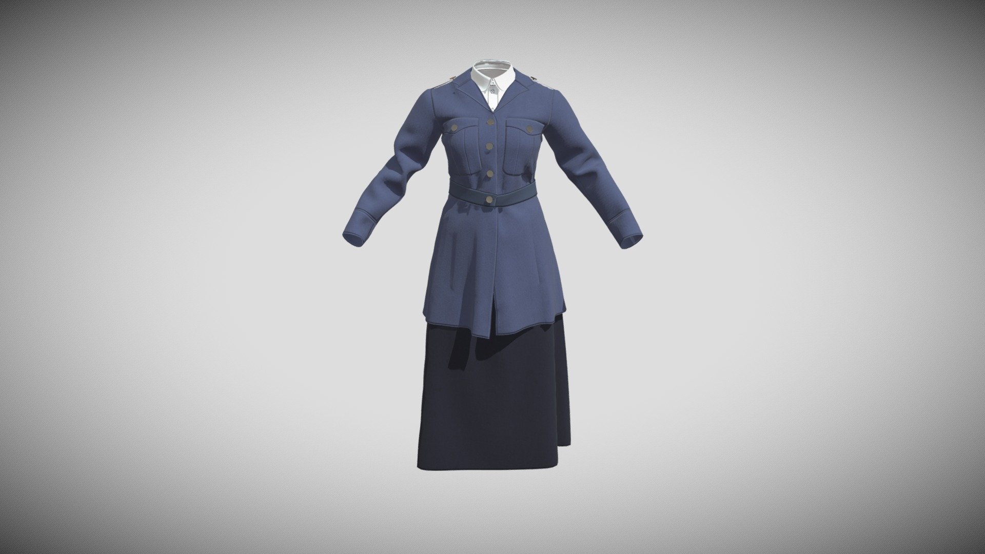 First Female Police Uniform