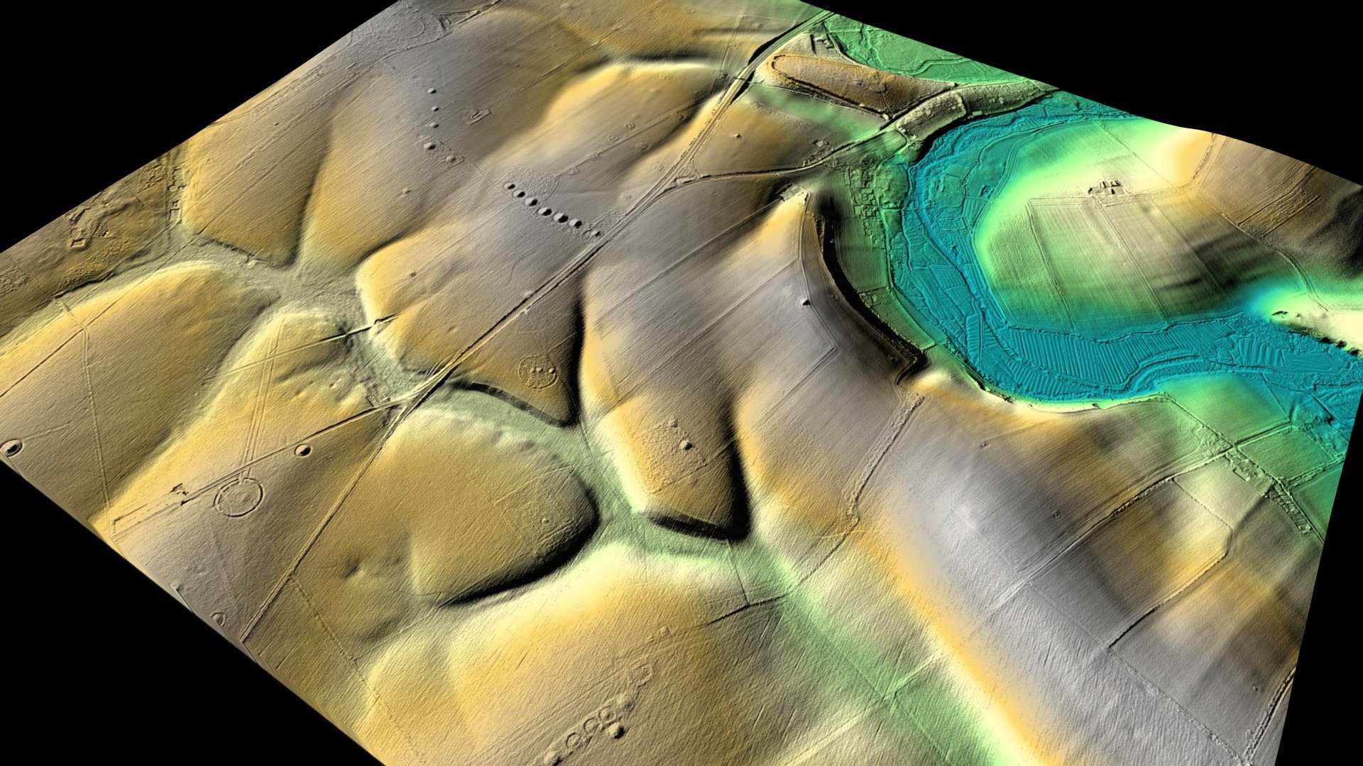 Stonehenge LiDAR Archaeology Landscape