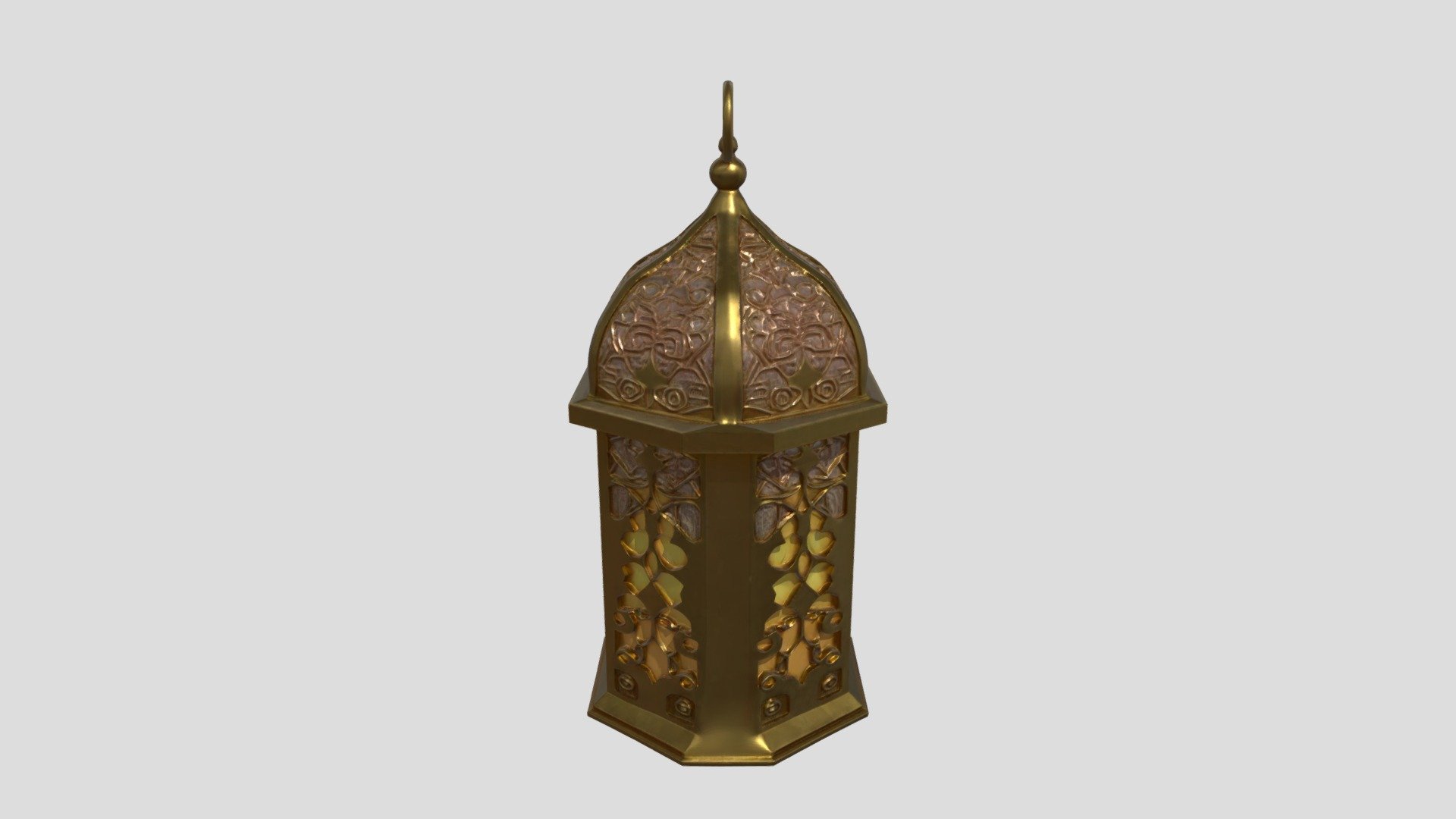 Ornate Lantern 3d Model