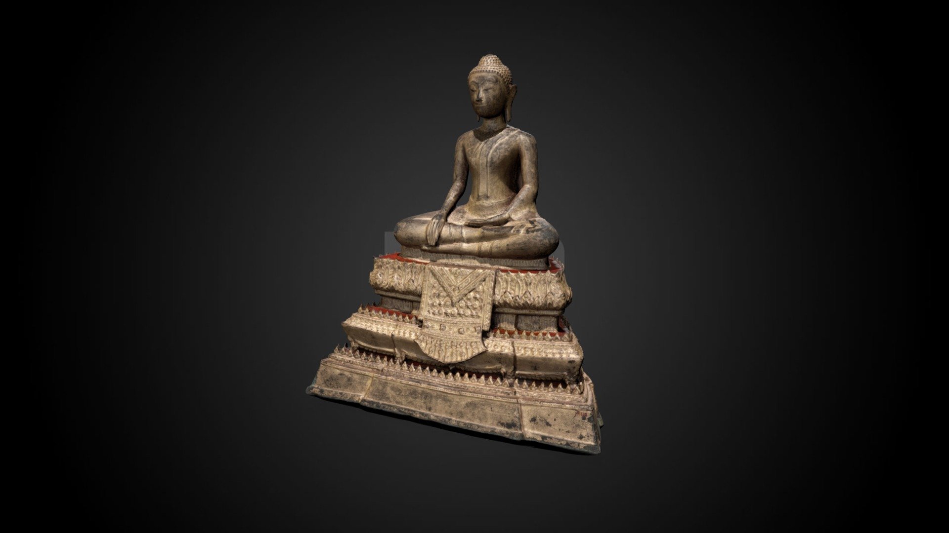 Seated Buddha, date unknown