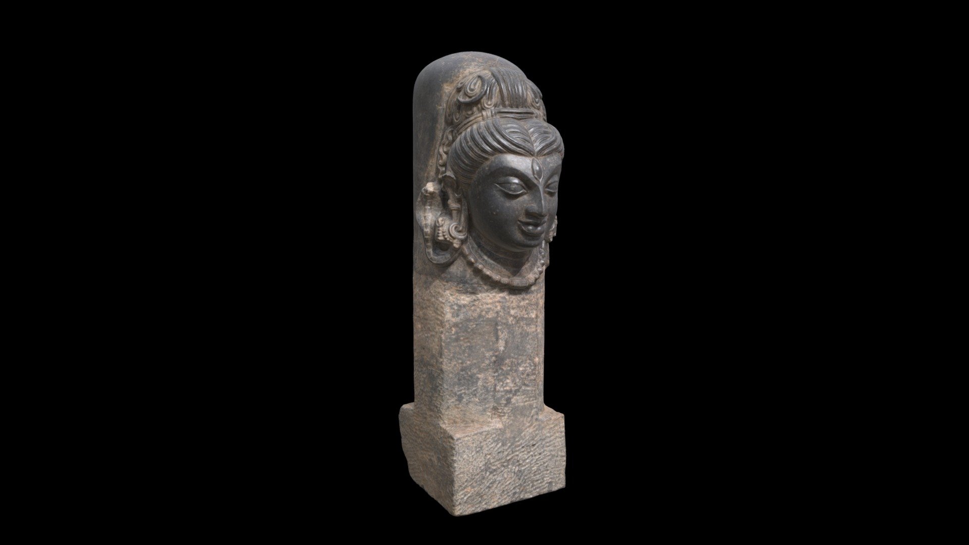 1973.73 One-Faced Linga (Ekamukhalinga)