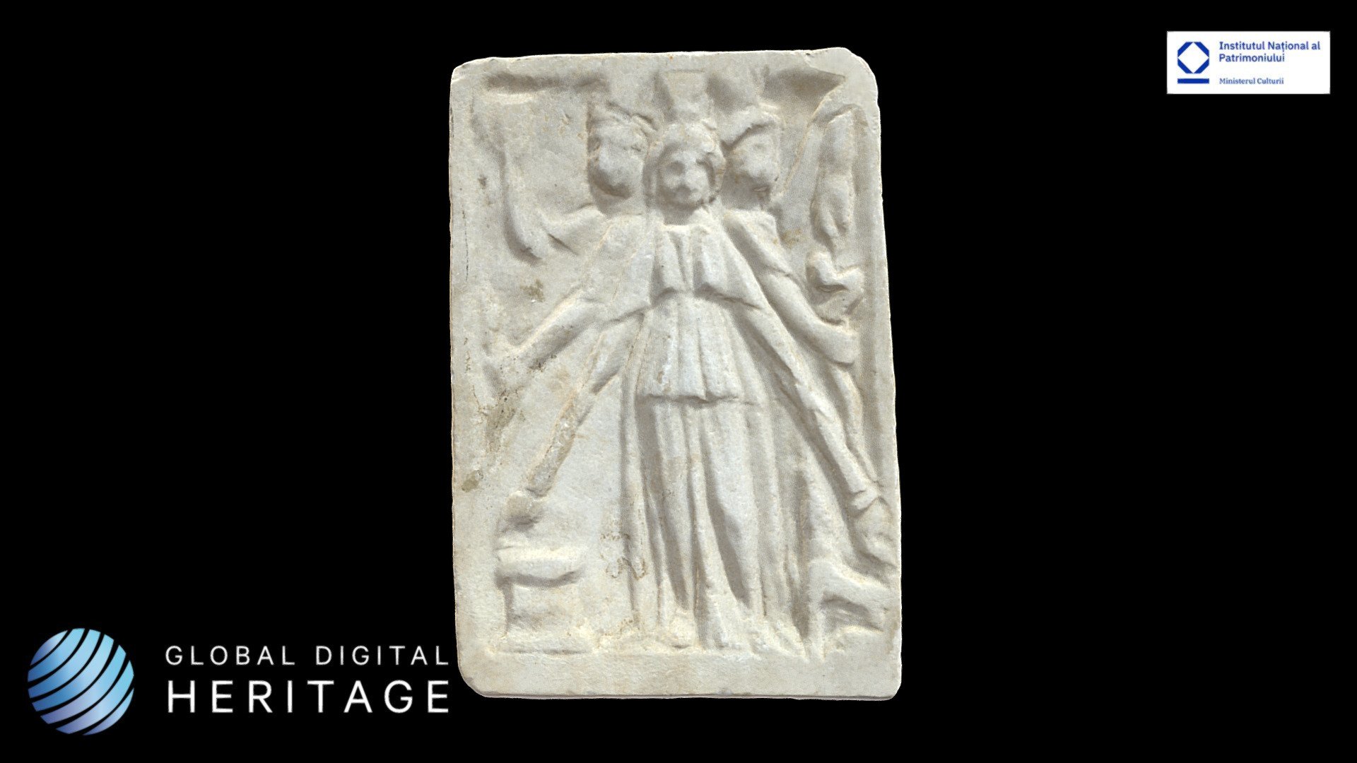Sculptural relief, site of Tomis, Romania
