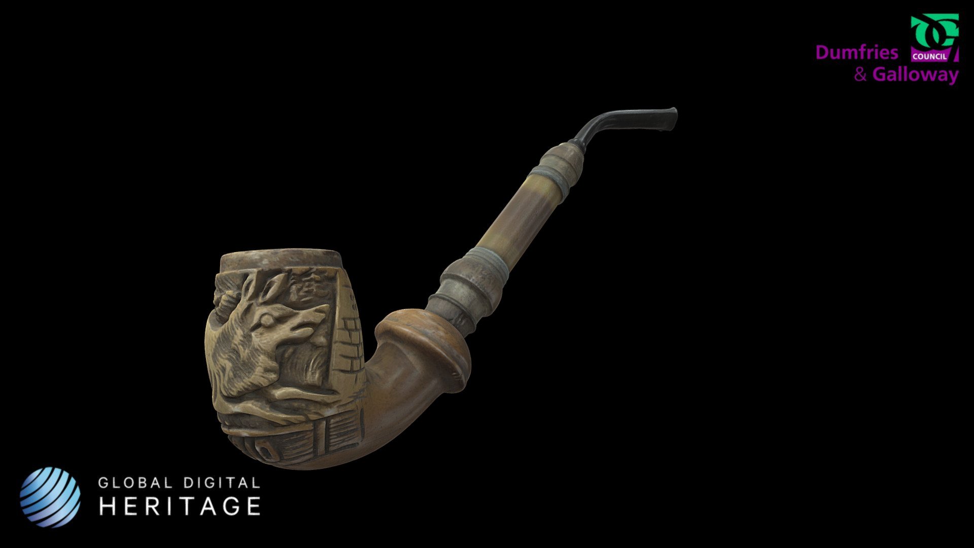 Wooden Tobacco Pipe