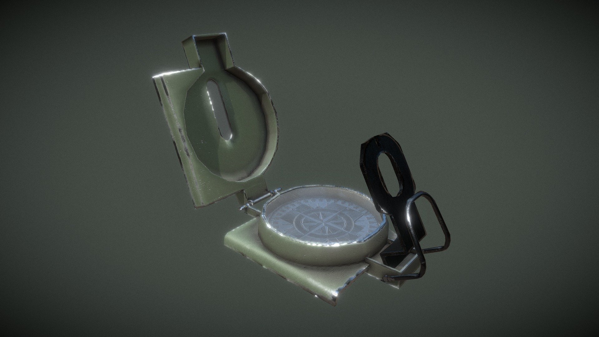 Used Military Compass