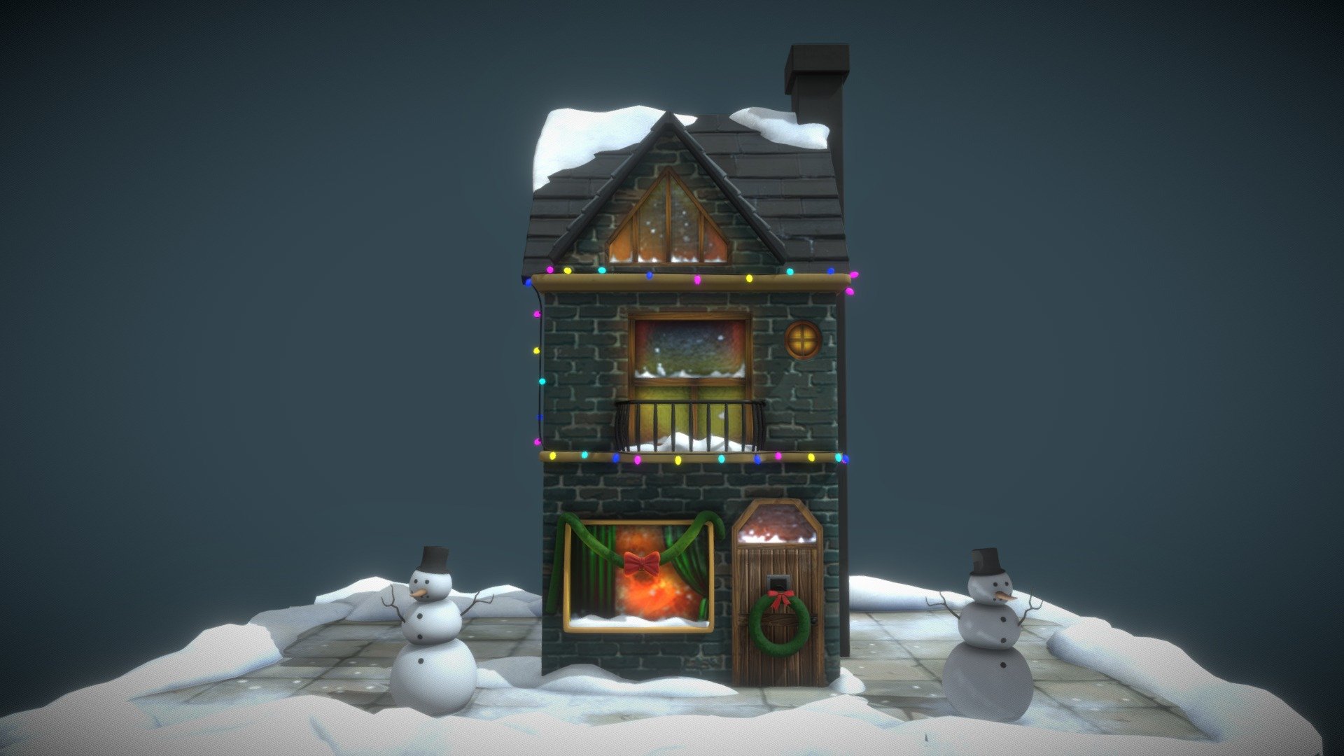 Building in Christmas