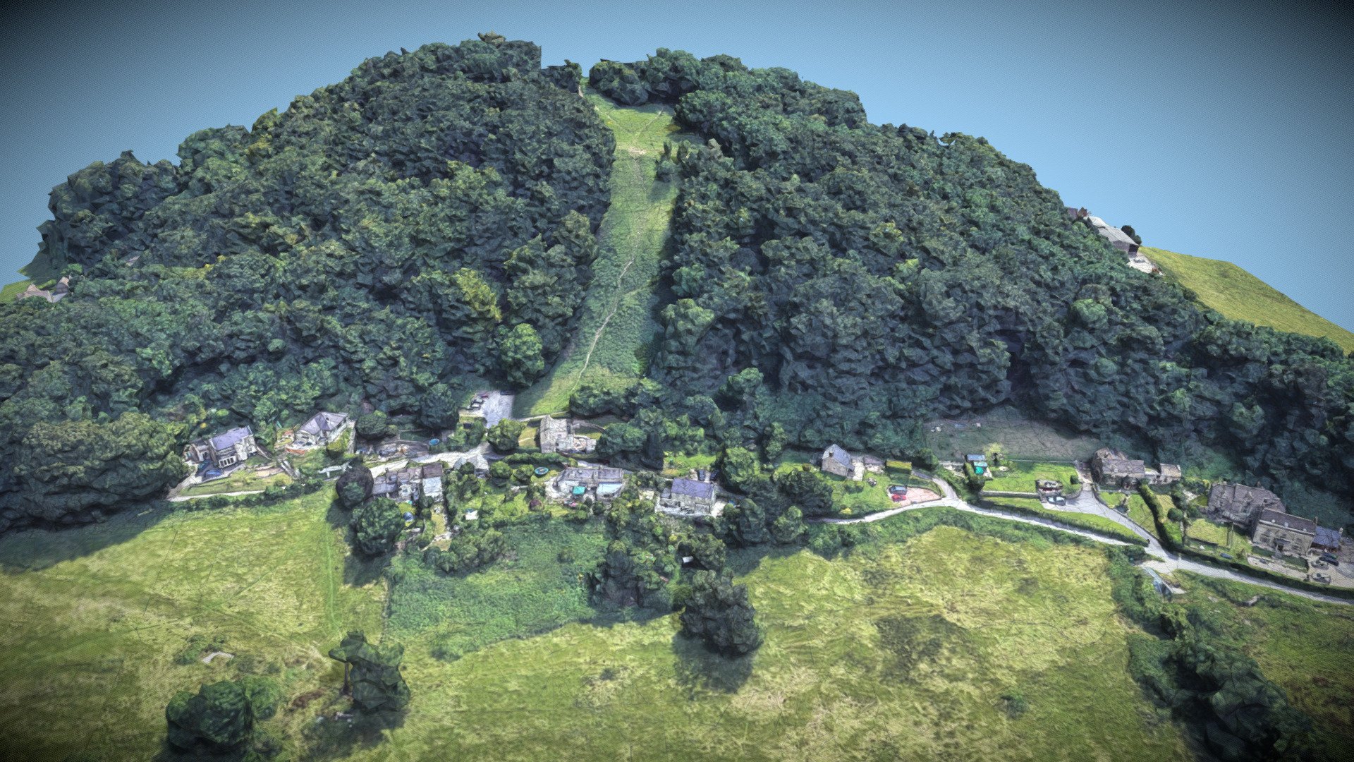 Cheese-Rolling Hill, Gloucester, England