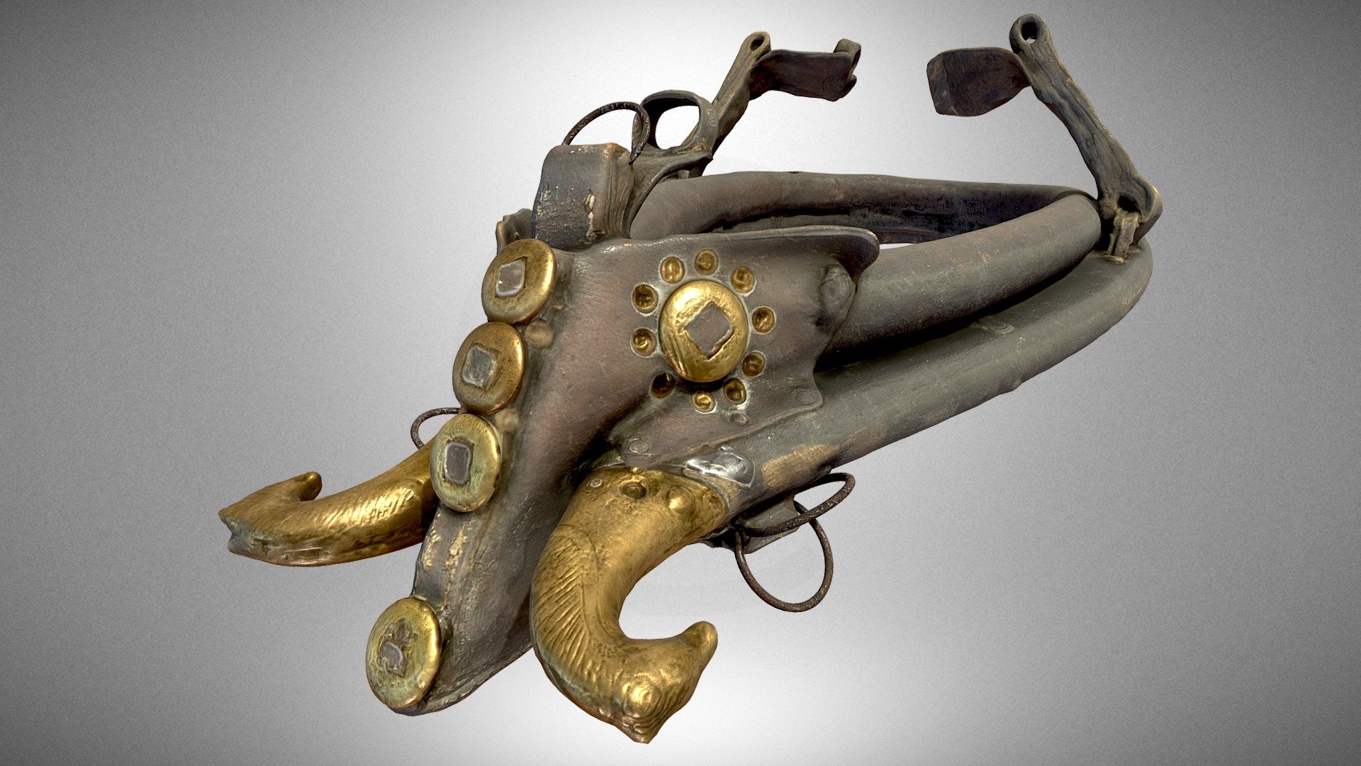 Parade harness for a horse