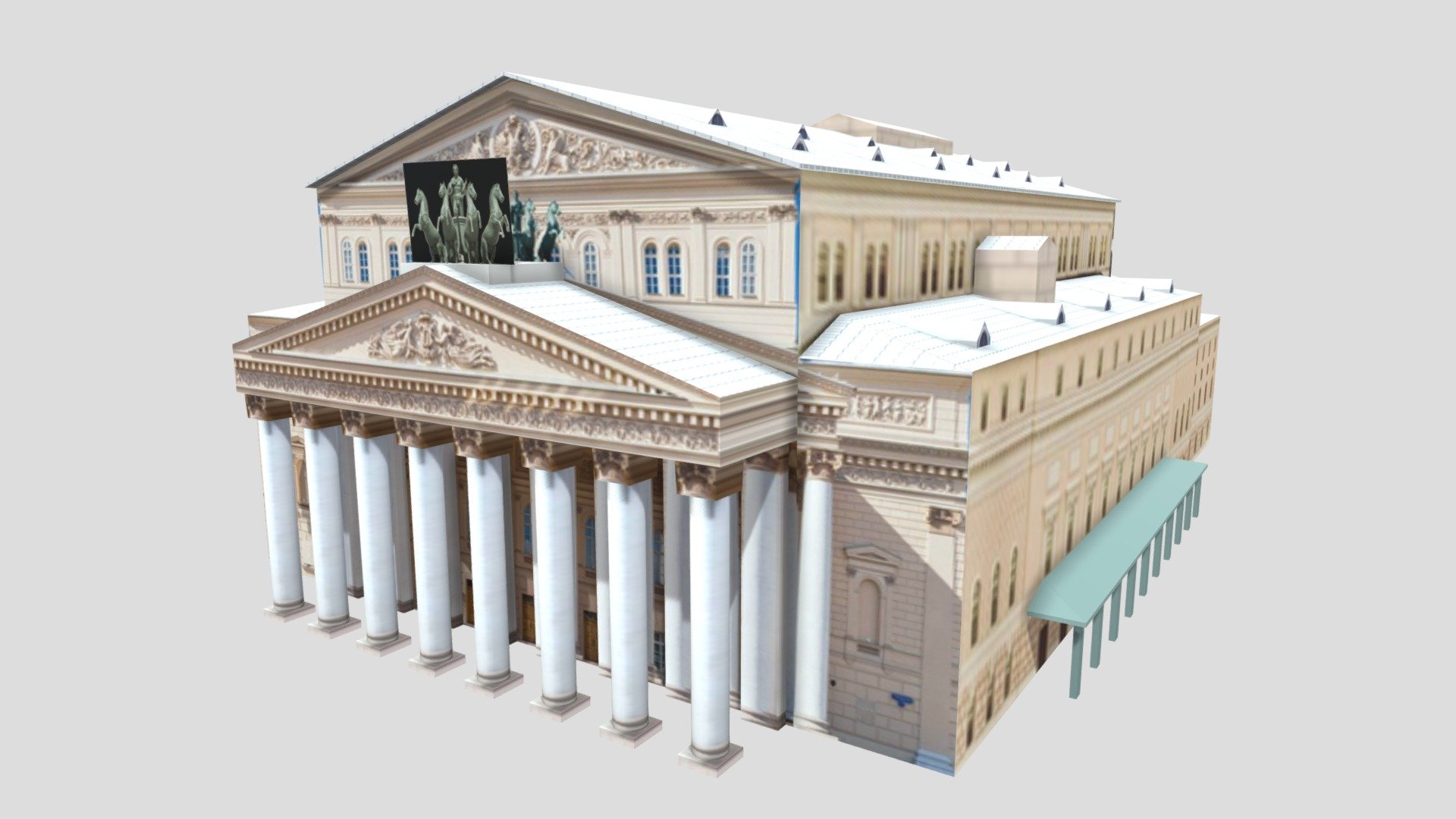 Low Poly Bolshoi Theatre