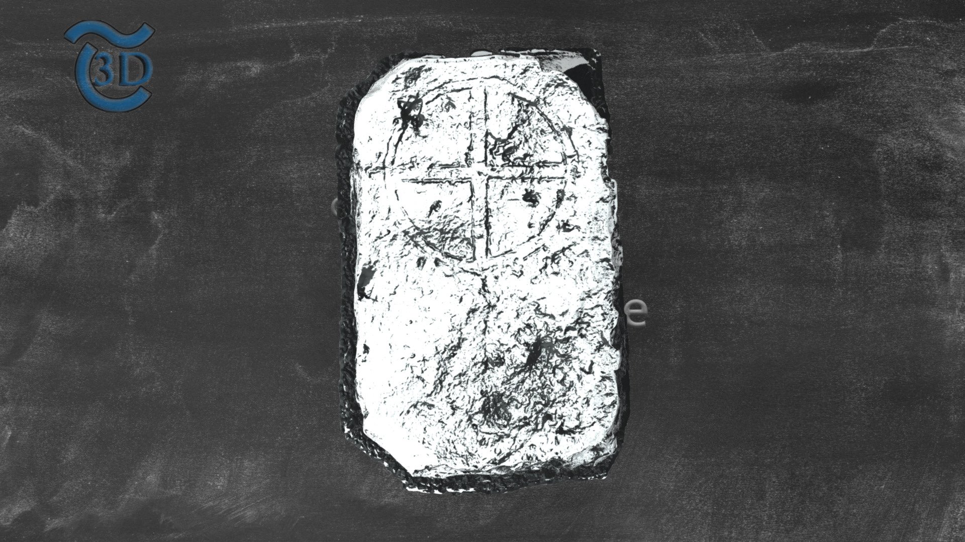 TN004-010025 - Cross Inscribed Stone