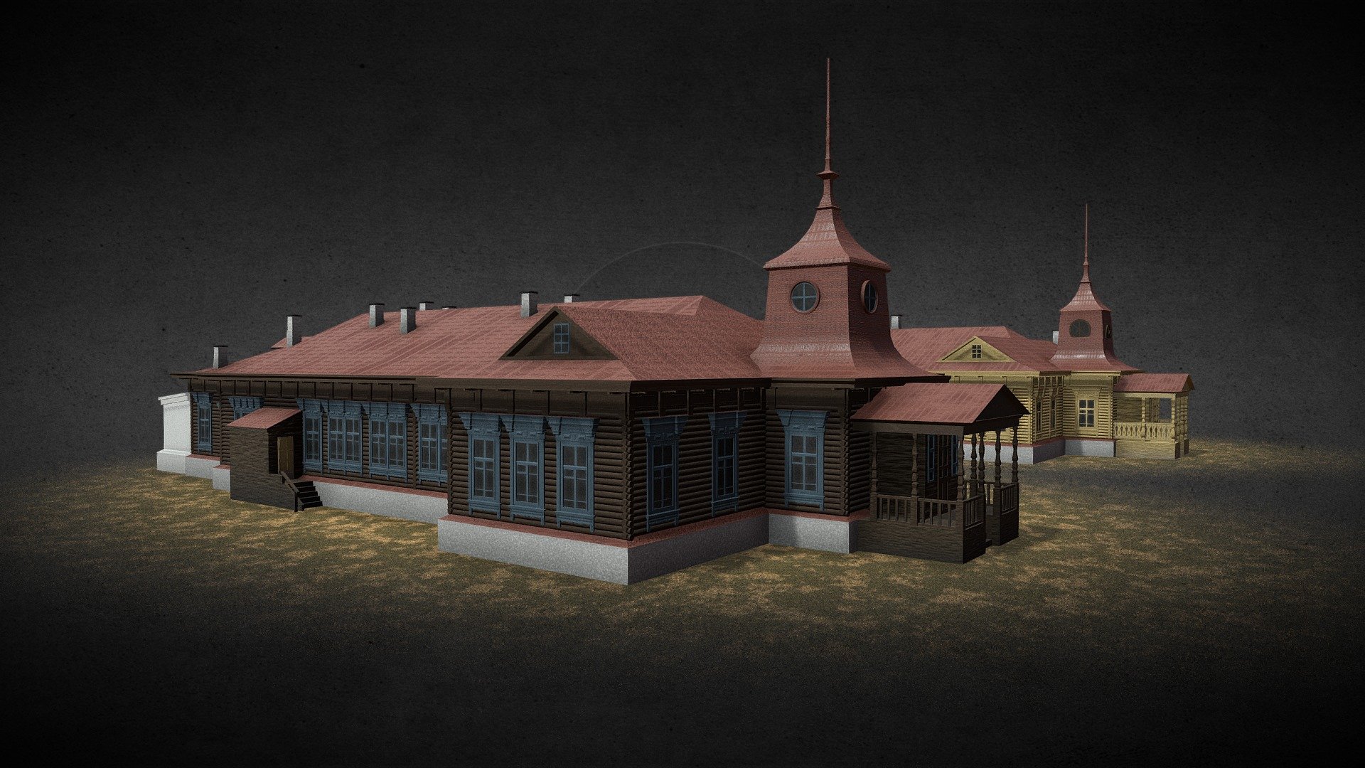 Building of Sosnovsky Alekseevsky city school