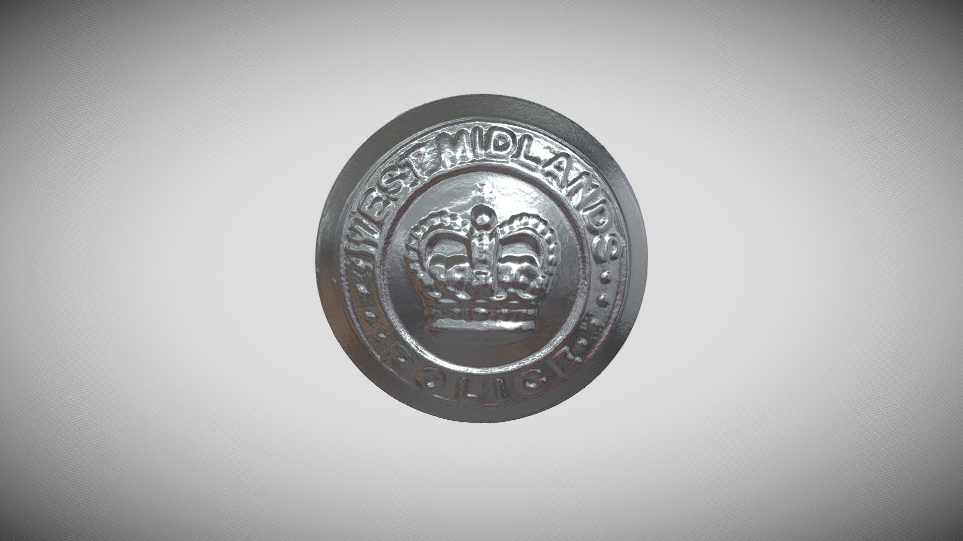 West Midlands Police Button