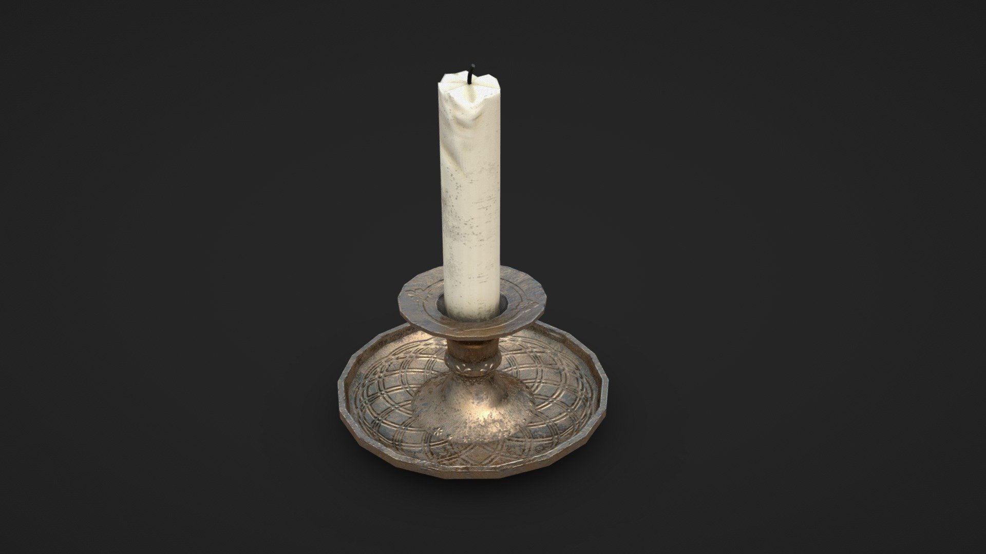 Lowpoly Candle