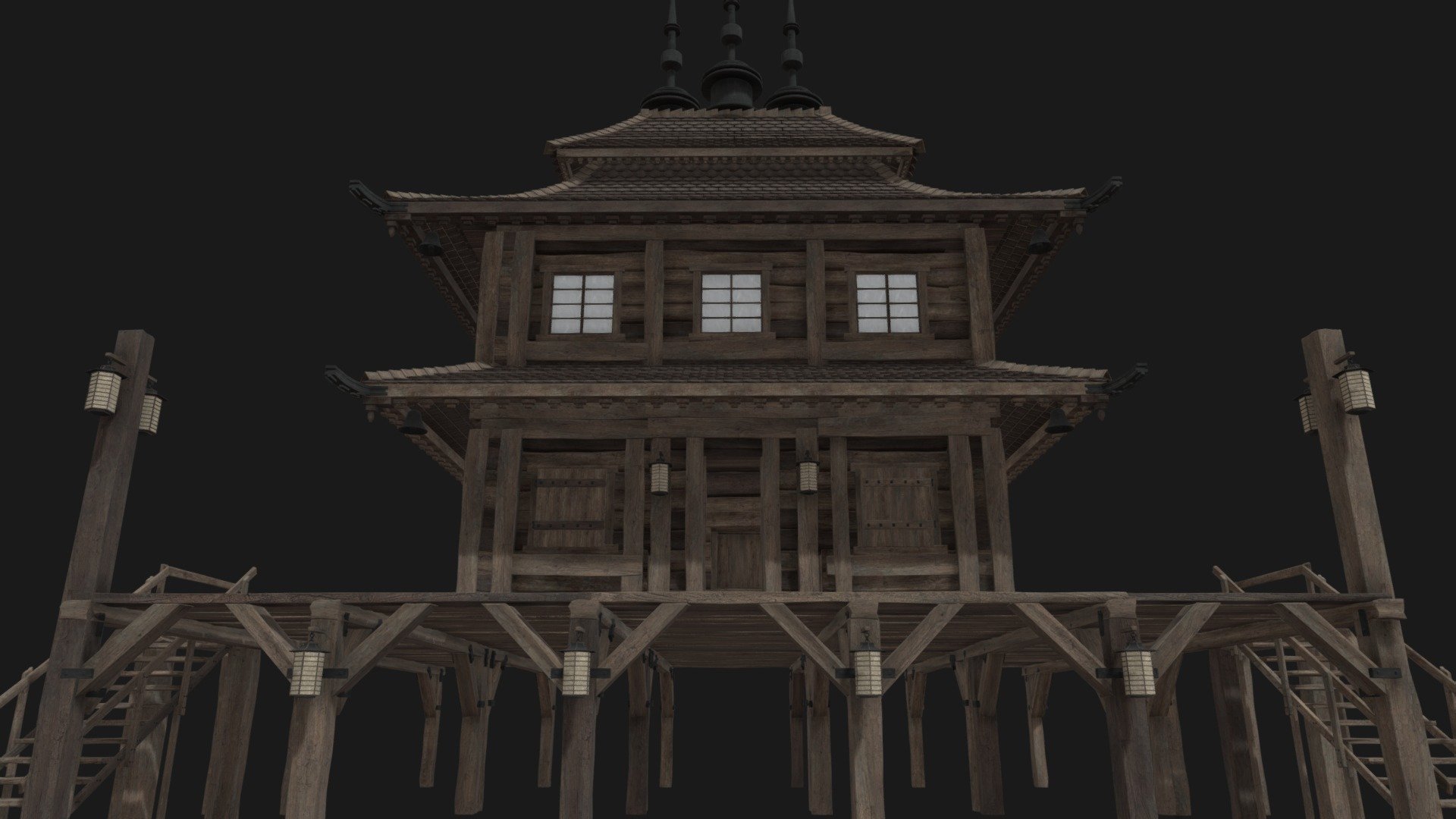 Feudal Japanese House