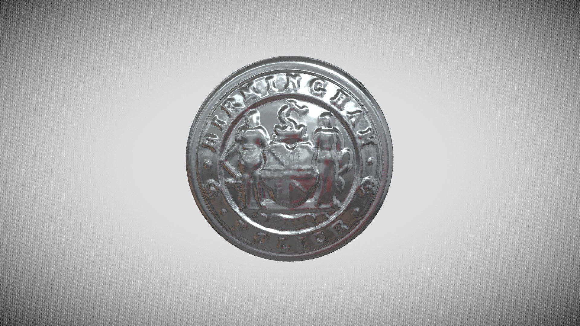 Birmingham Police Button