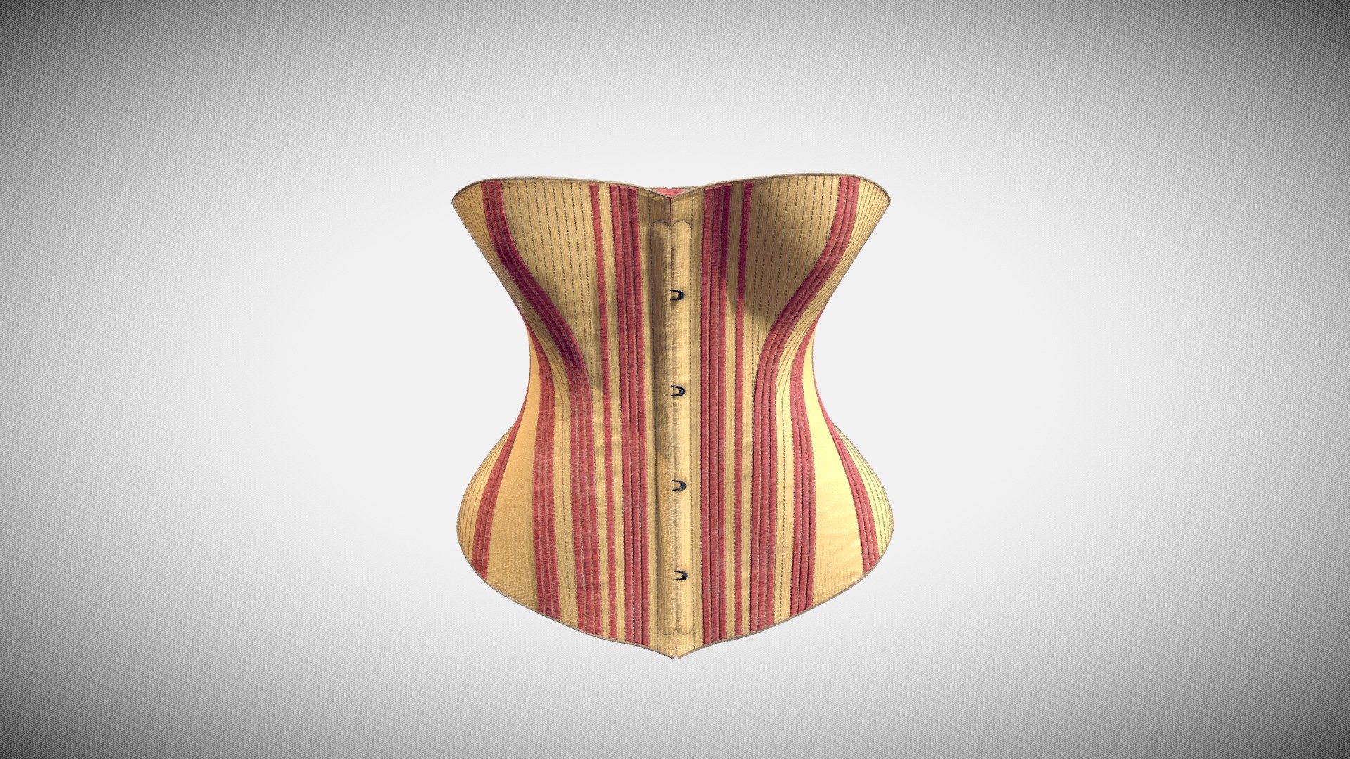 Corset (1878) – a digital reconstruction