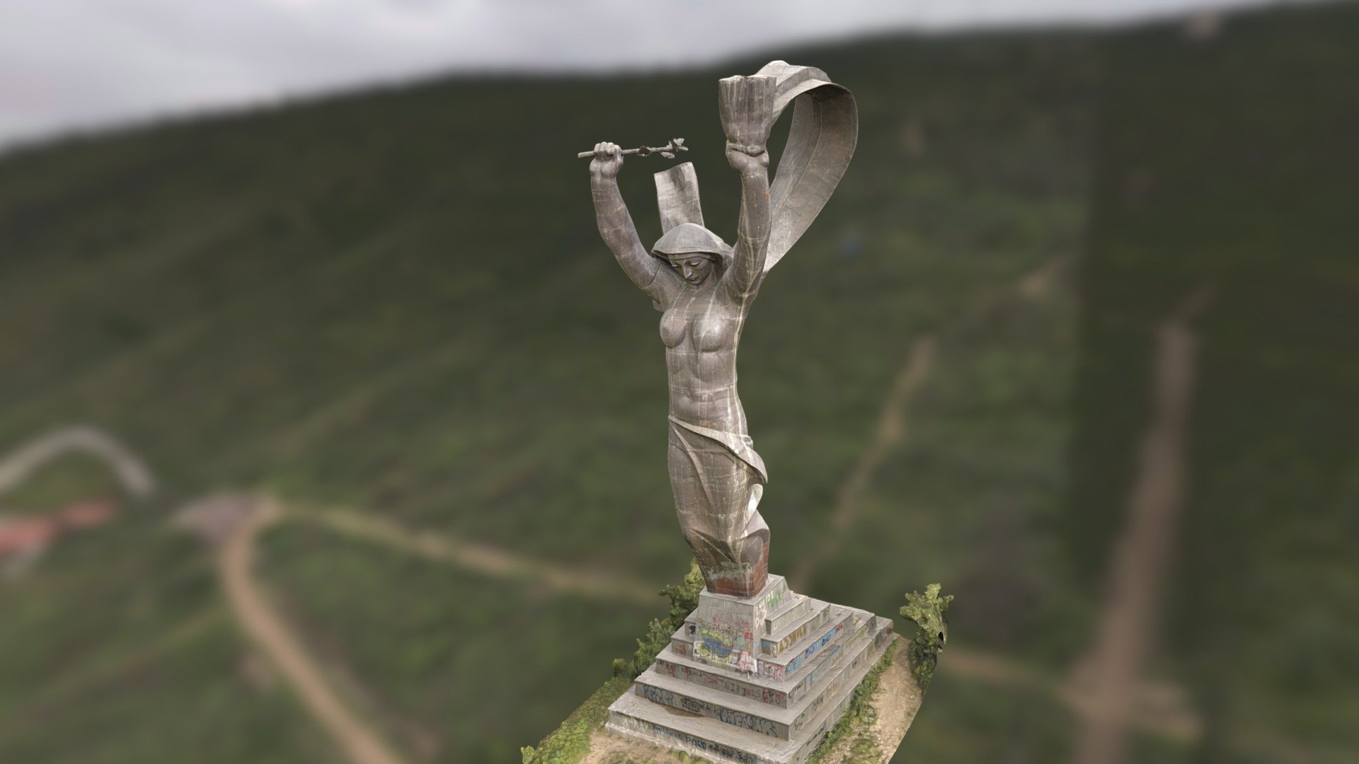 Victory Statue in Vake Park
