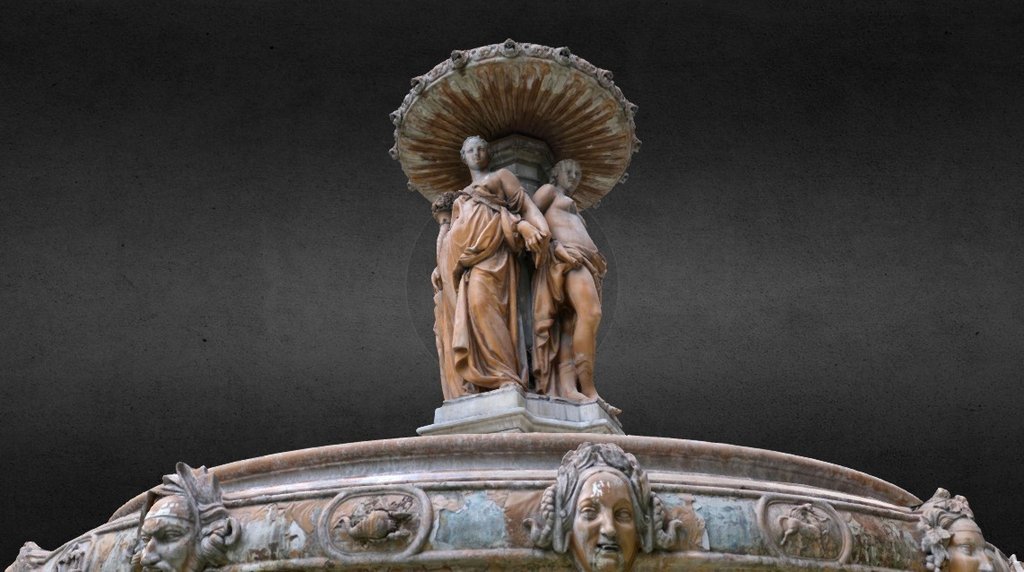 Fontaine Louvois, Paris