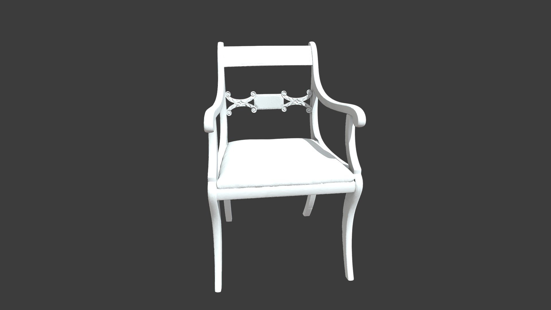 Armchair With Slip Seat