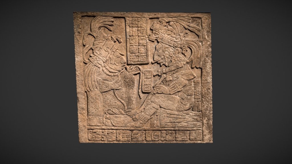 Lintel 17 of Yaxchilán Structure 21