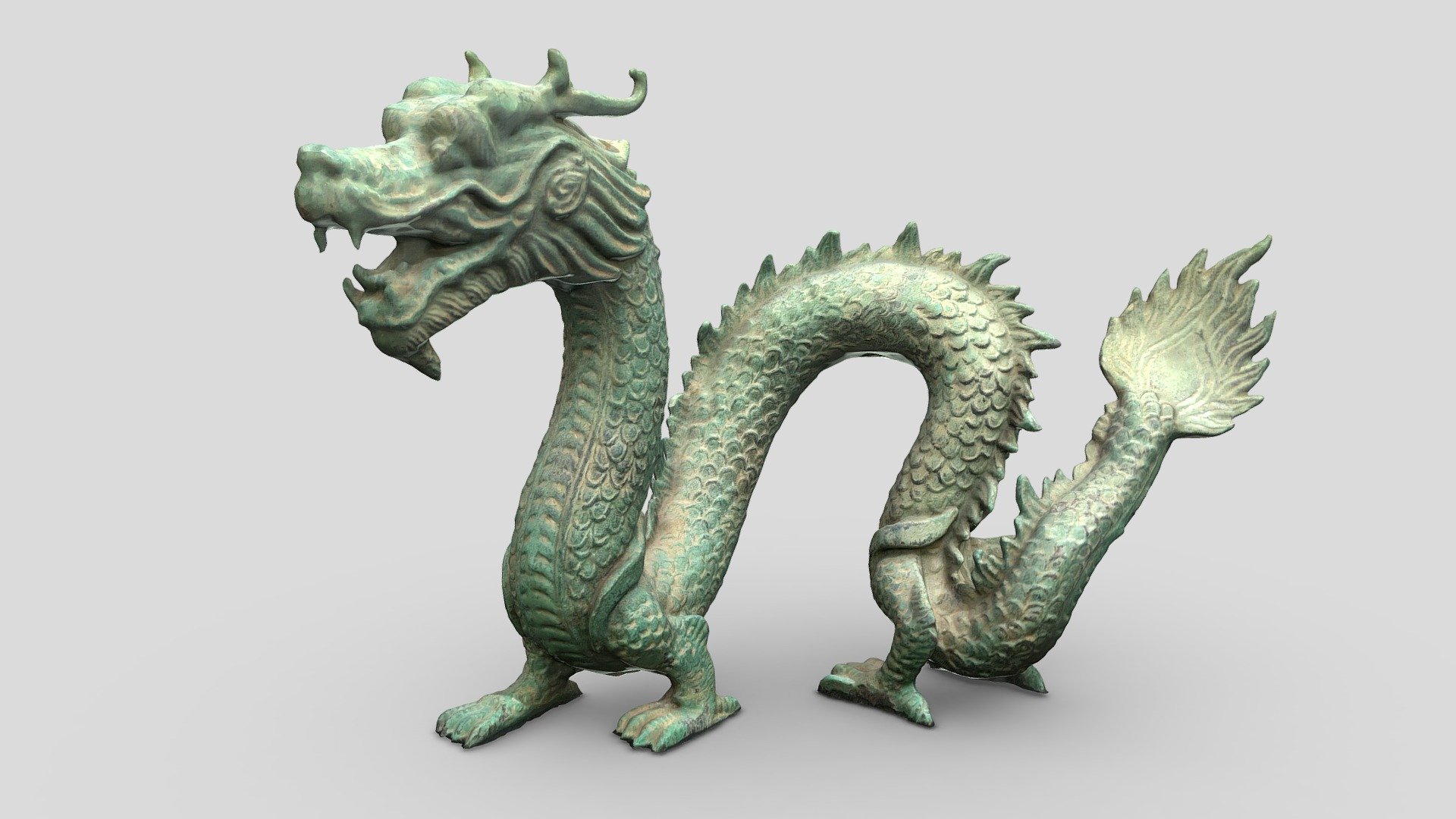 Chinese Dragon Miniature