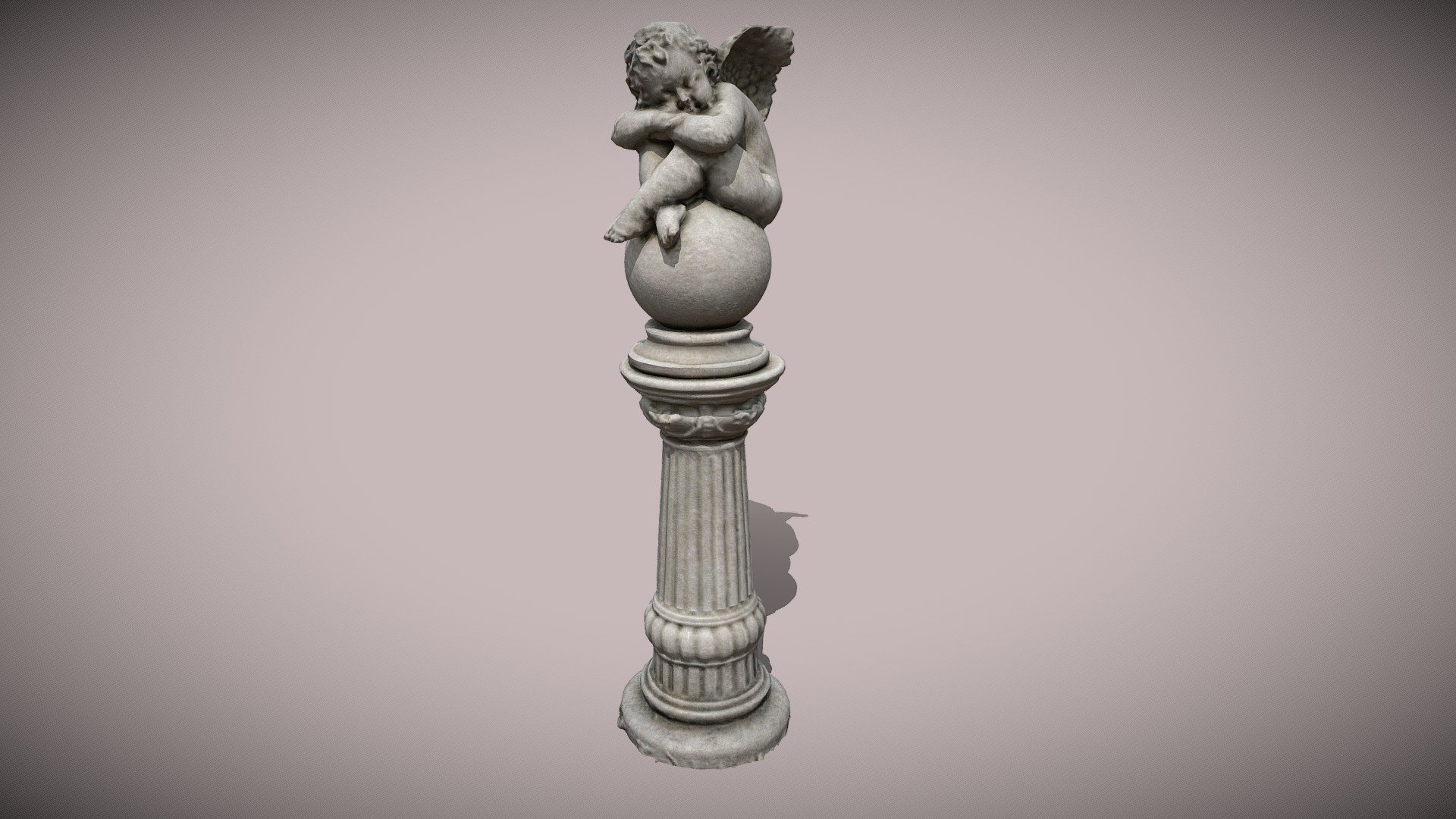 Garden Baby Angel Statue