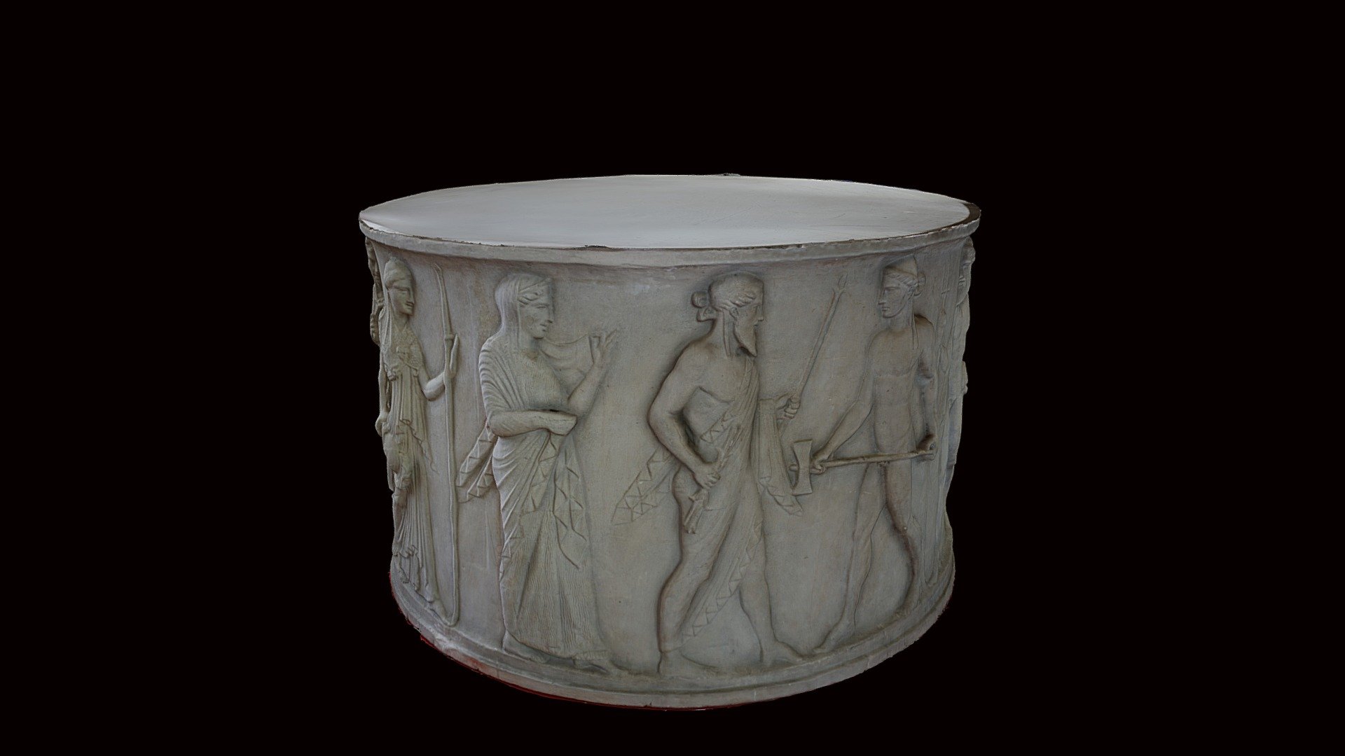Circular Puteal with Reliefs of Deities